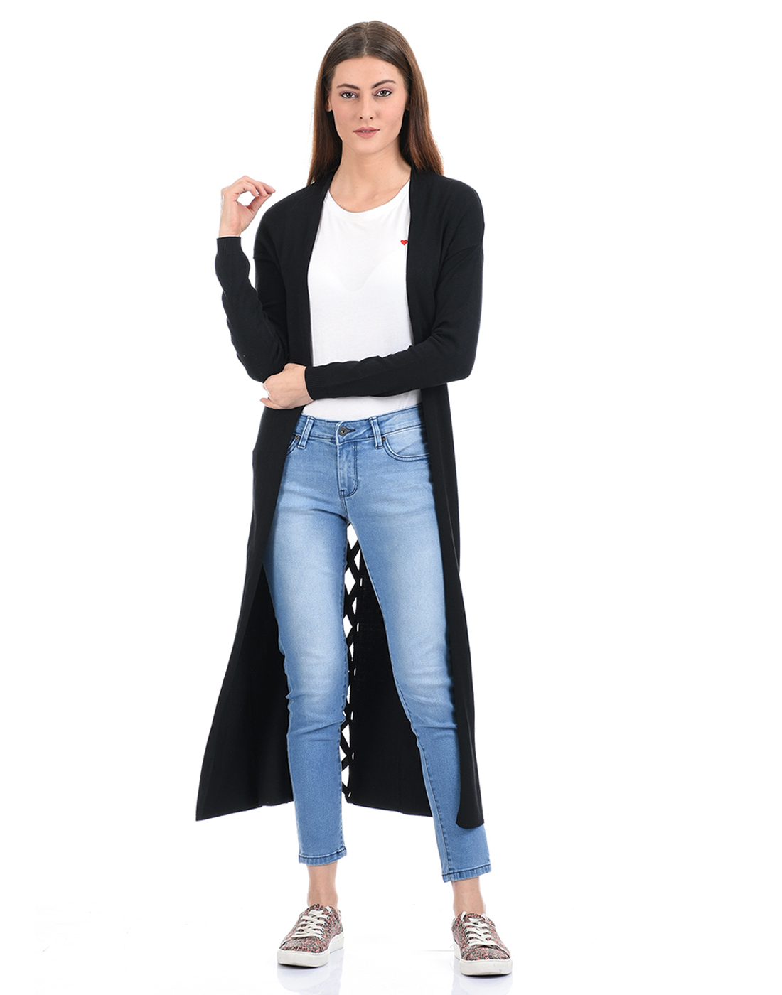 Madame Women Black Shrug