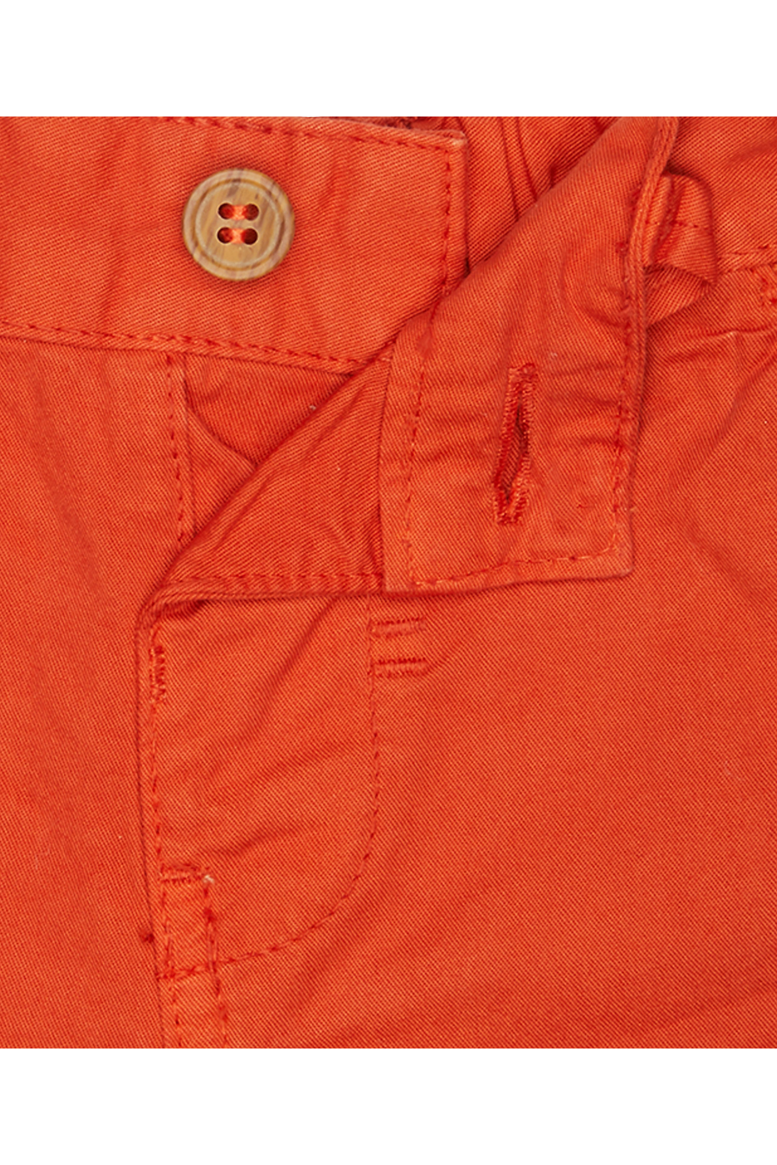 Mothercare Boys Solid Orange Shorts