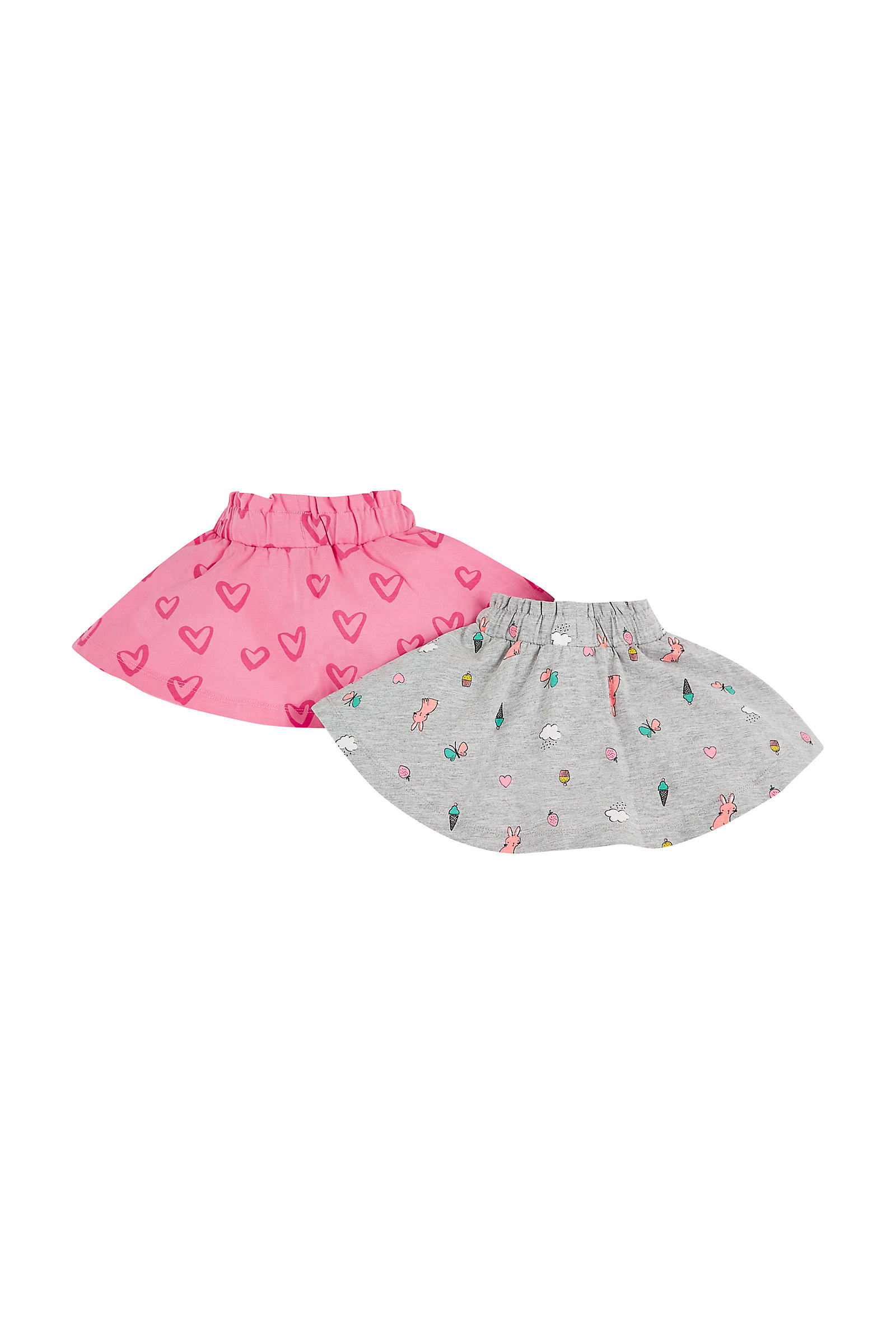 Mothercare Girls Printed Multicolor Skirt