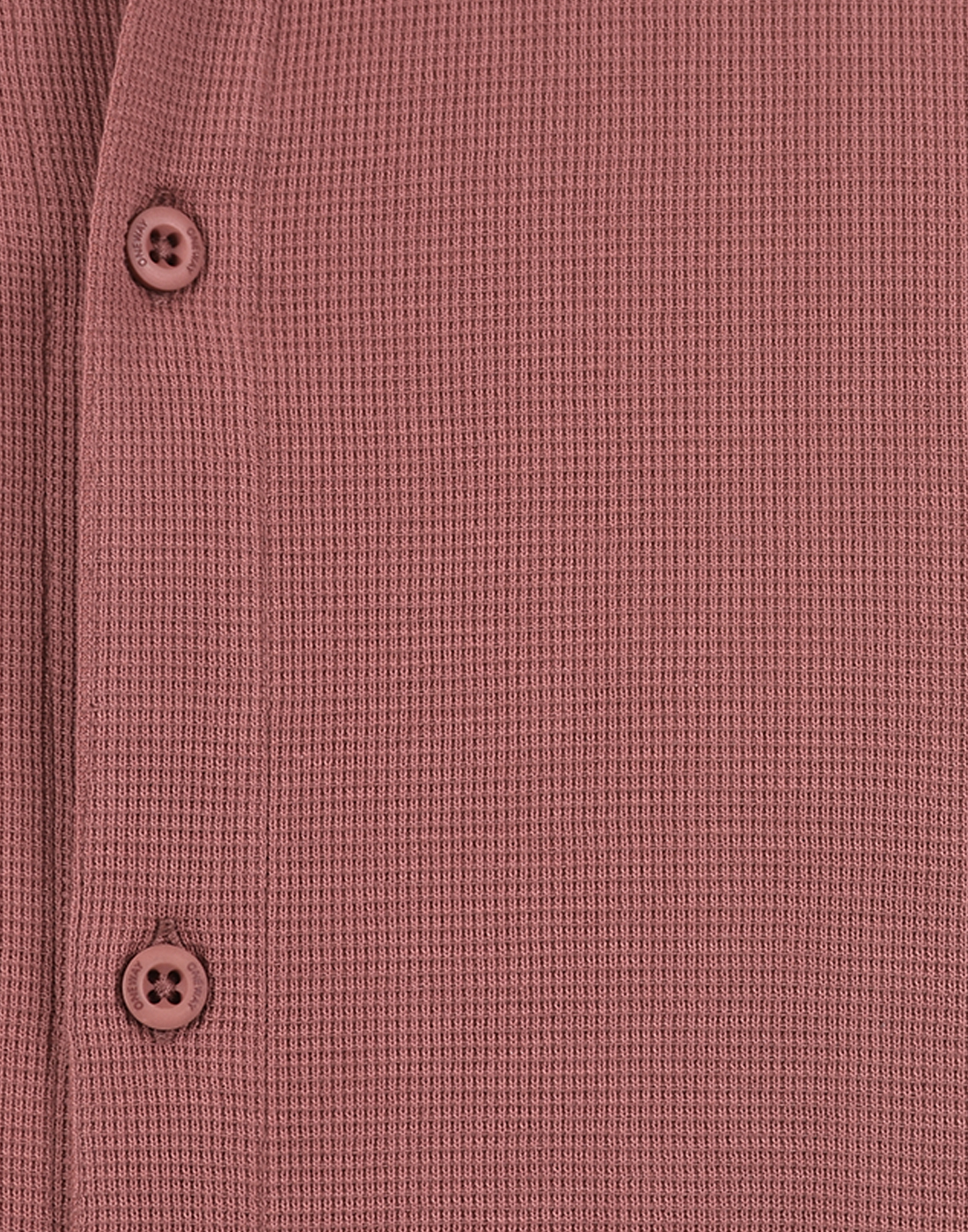 Oneway Men Solid Pink Co-Ord Set