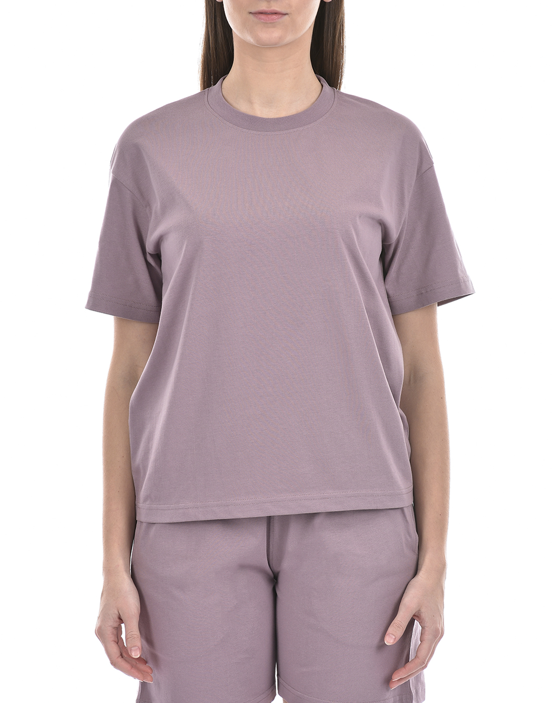 Oneway Women Solid Purple Night Suit