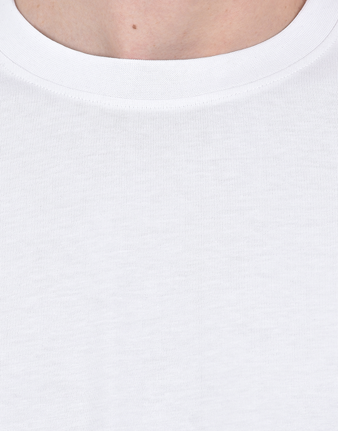 Oneway Men's Short Sleeve Regular Fit White Round Neck T-Shirt