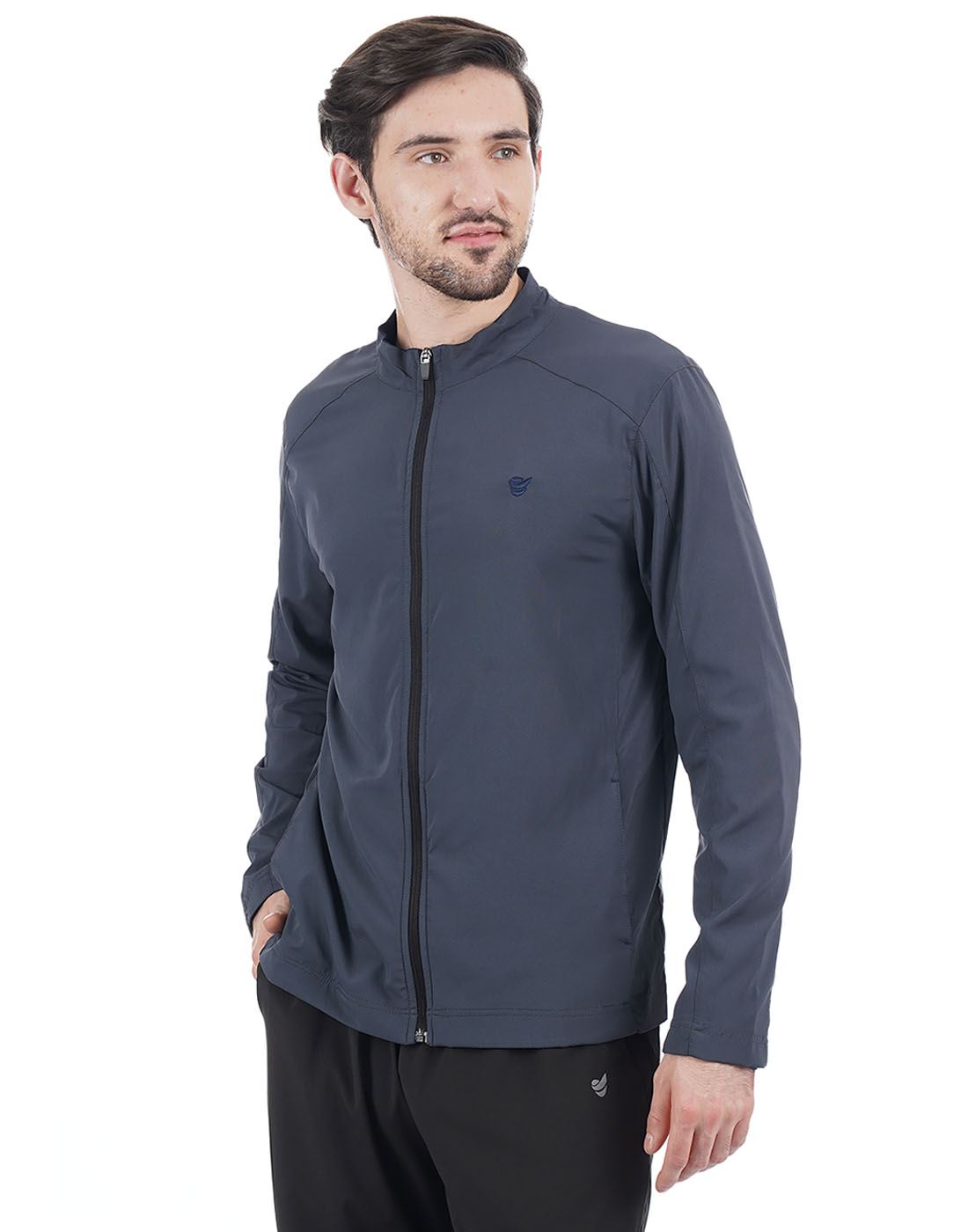 On-Vers Men Casual Wear Solid Jacket
