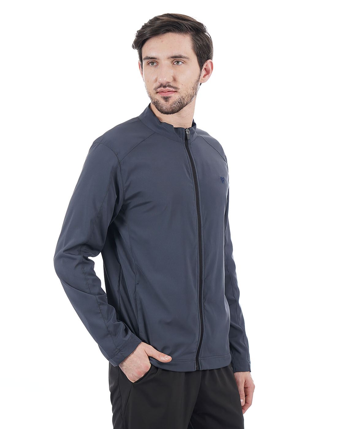 On-Vers Men Casual Wear Solid Jacket