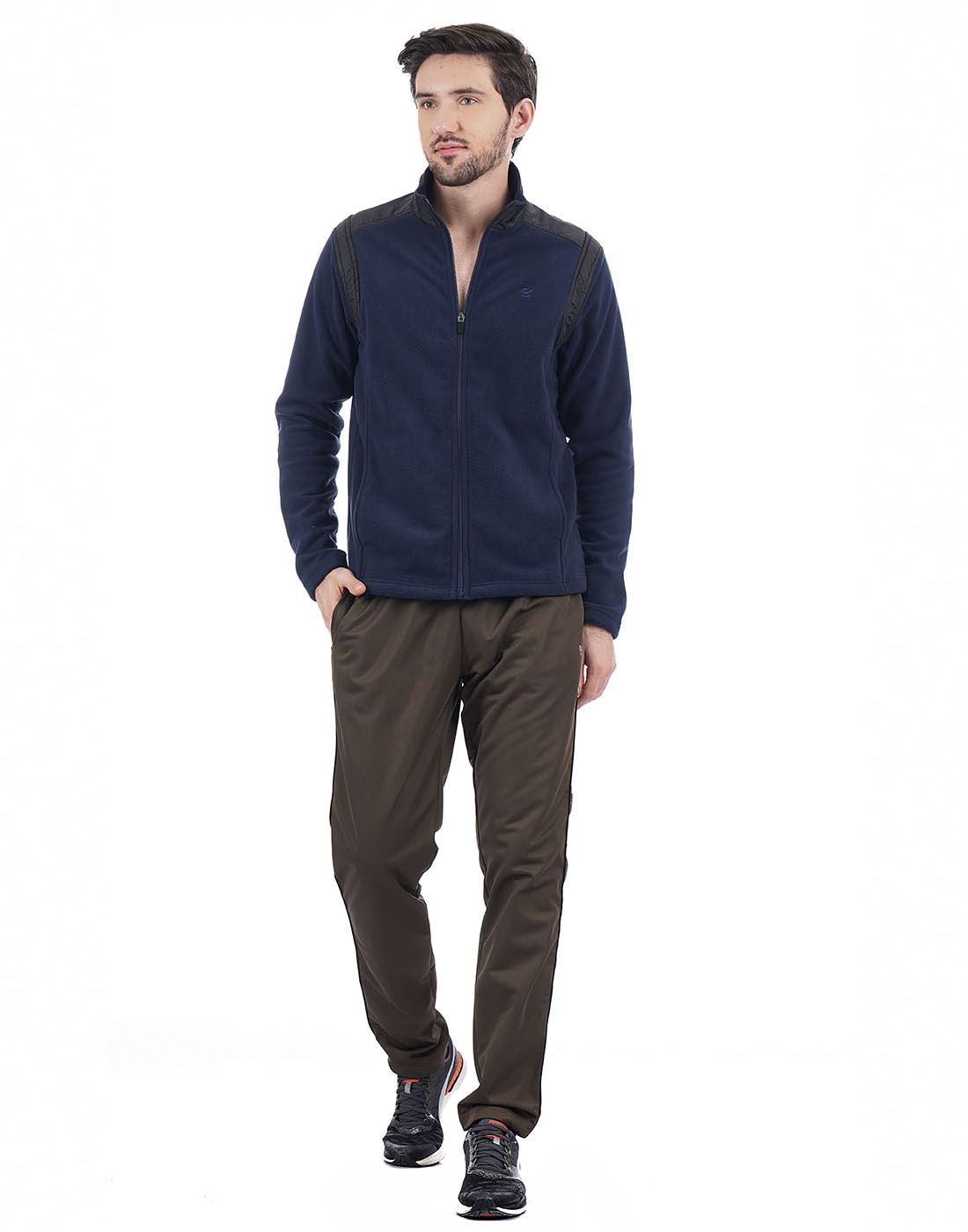 On-Vers Men Casual Wear Solid Jacket