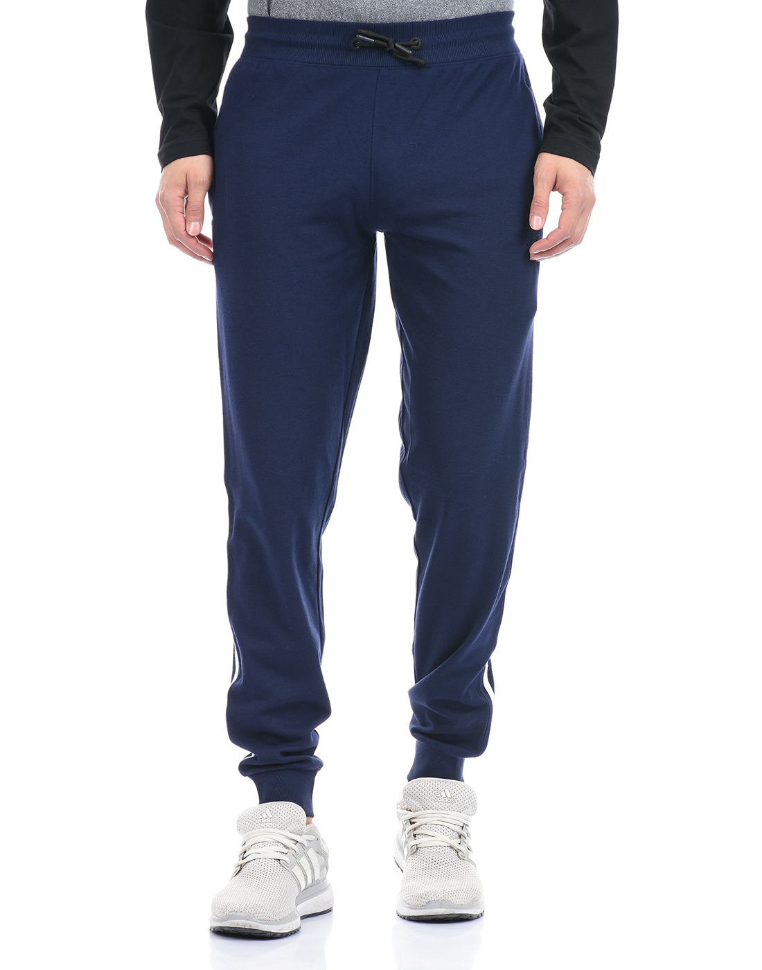 UZARUS Men's Cotton Regular fit Joggers Track Pants with 2 Zippered Po