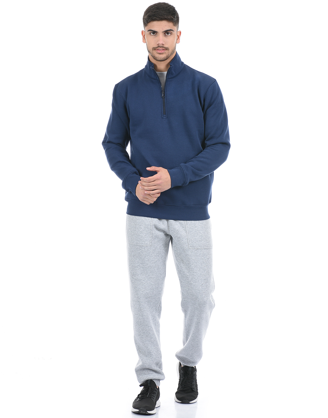 Oneway Men Solid Grey Track Pants