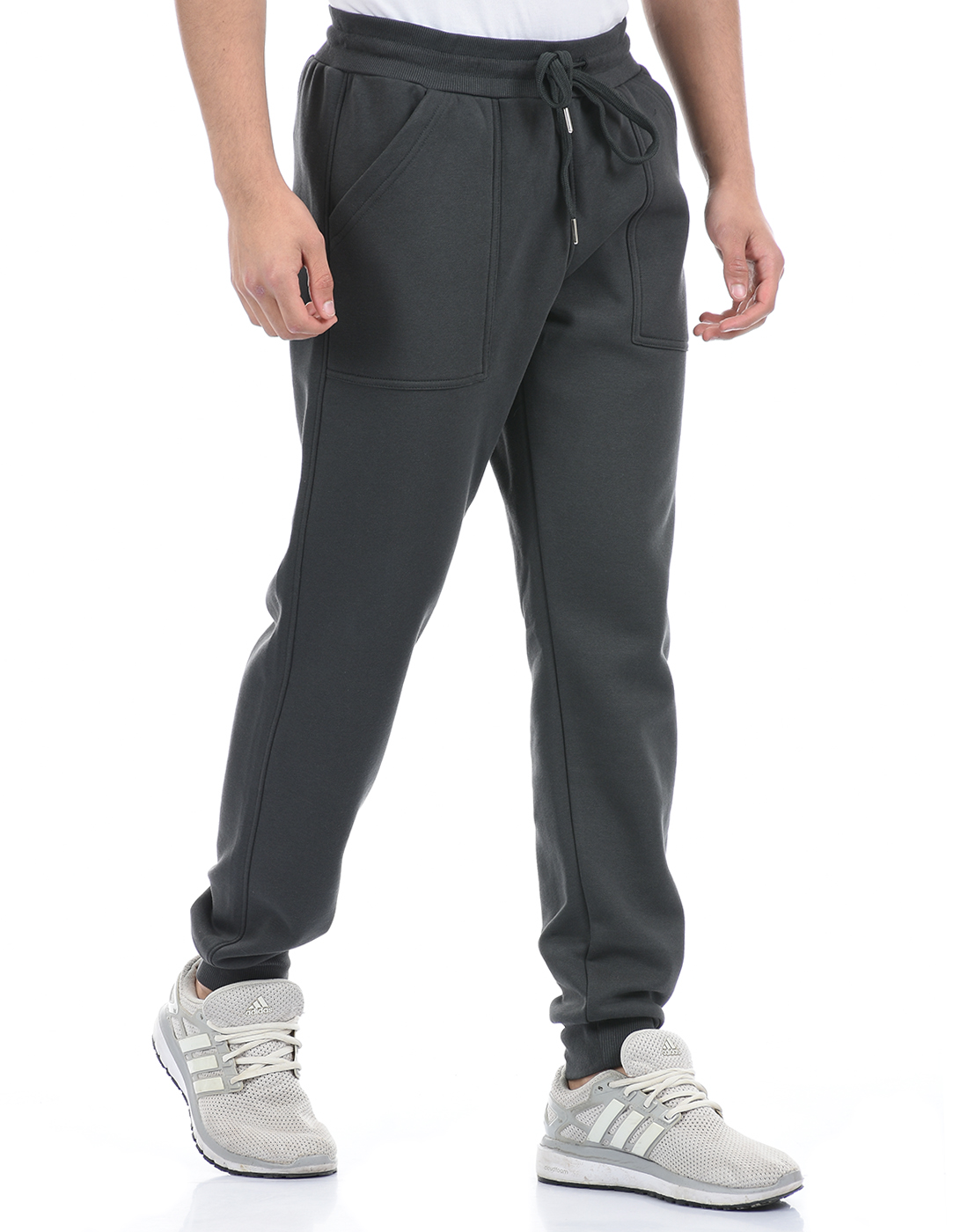 Oneway Men Solid Black Track Pants