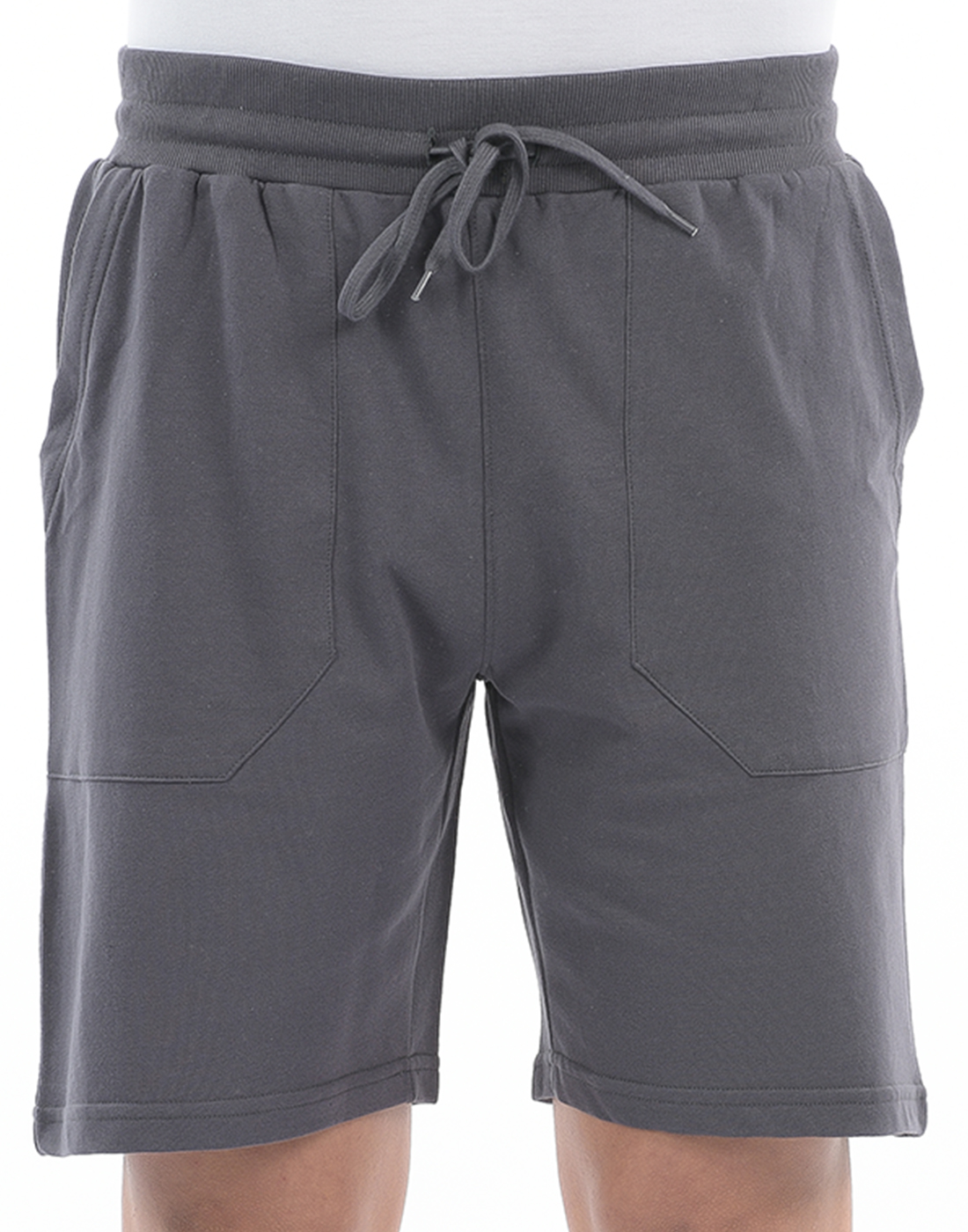 Oneway Men Solid Grey Shorts