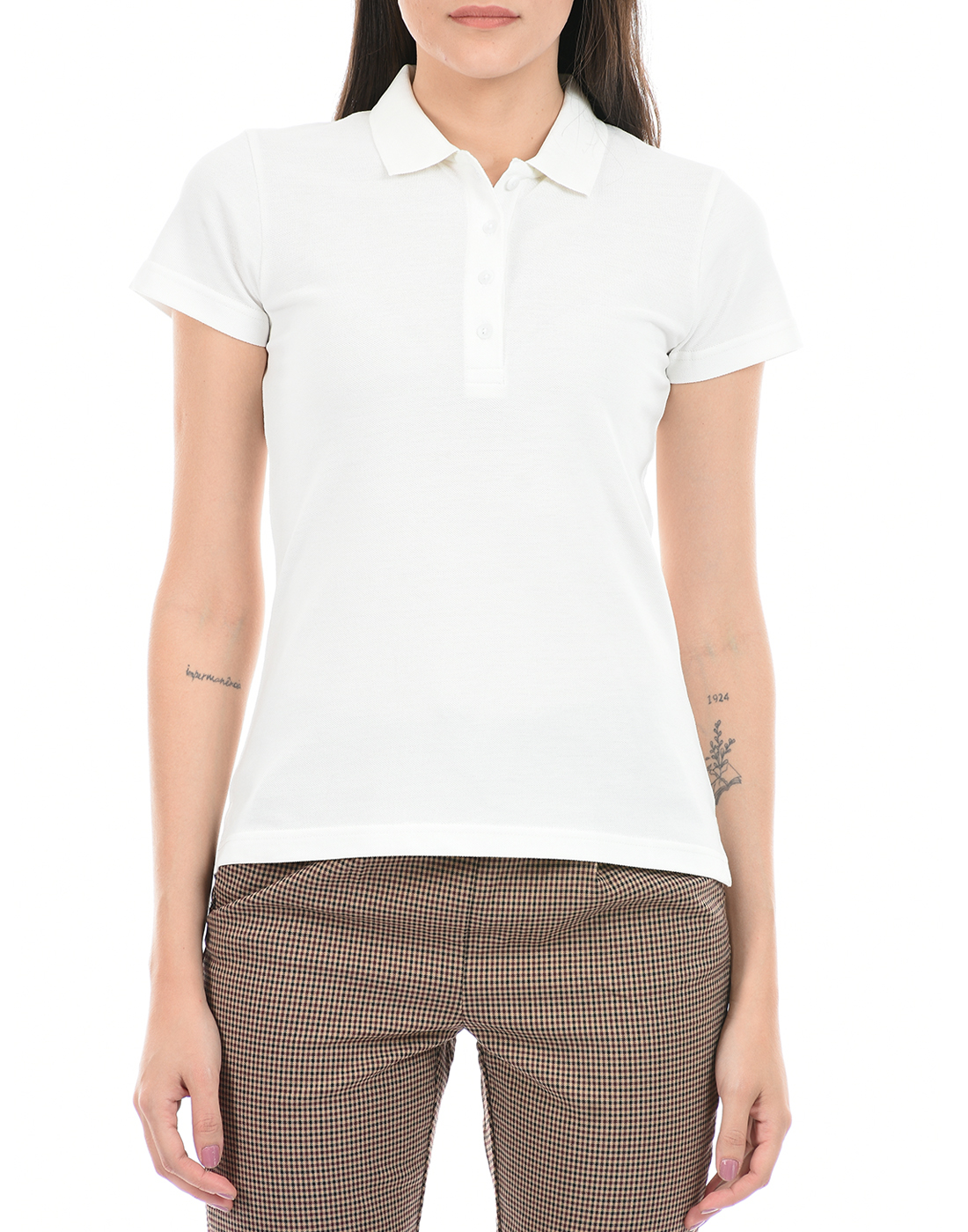 ONEWAY Half Sleeve Solid Polo Neck T-Shirt for Women|100% Cotton Pique|Regular Fit|Casual Women Wear|Western Wear