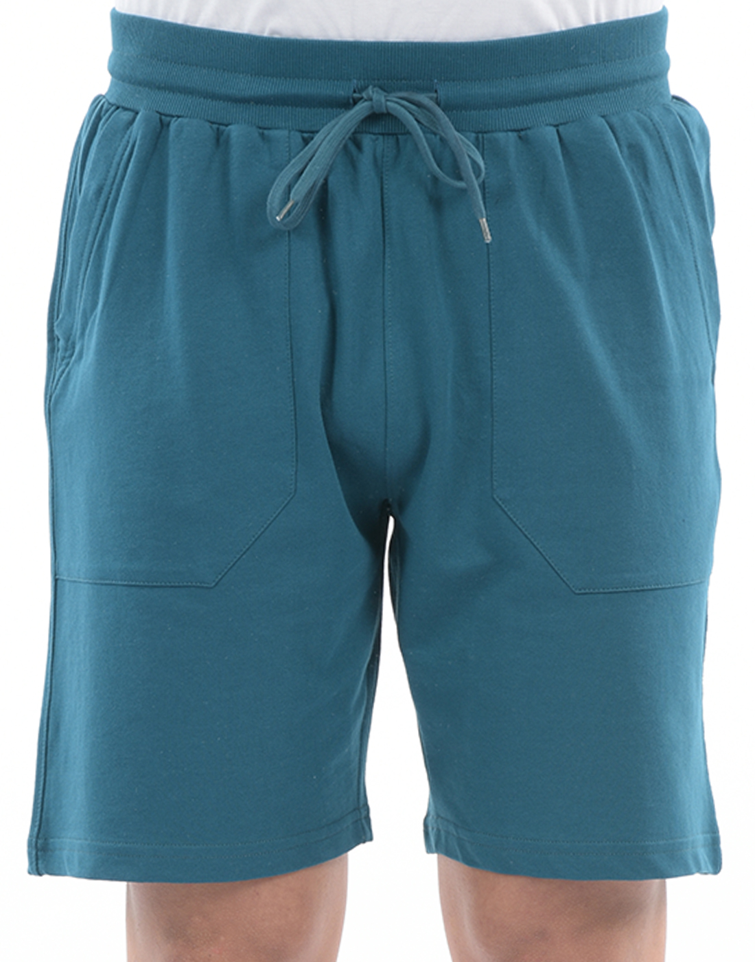 Oneway Men Solid Blue Shorts