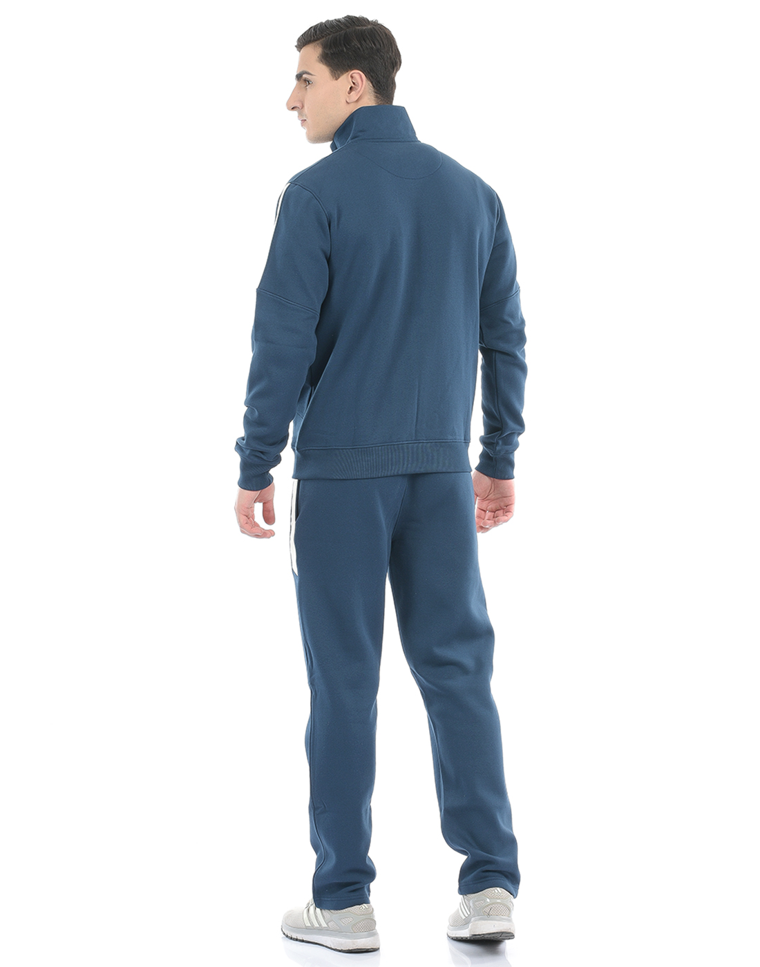 Oneway Men Color Block Navy Track Suit