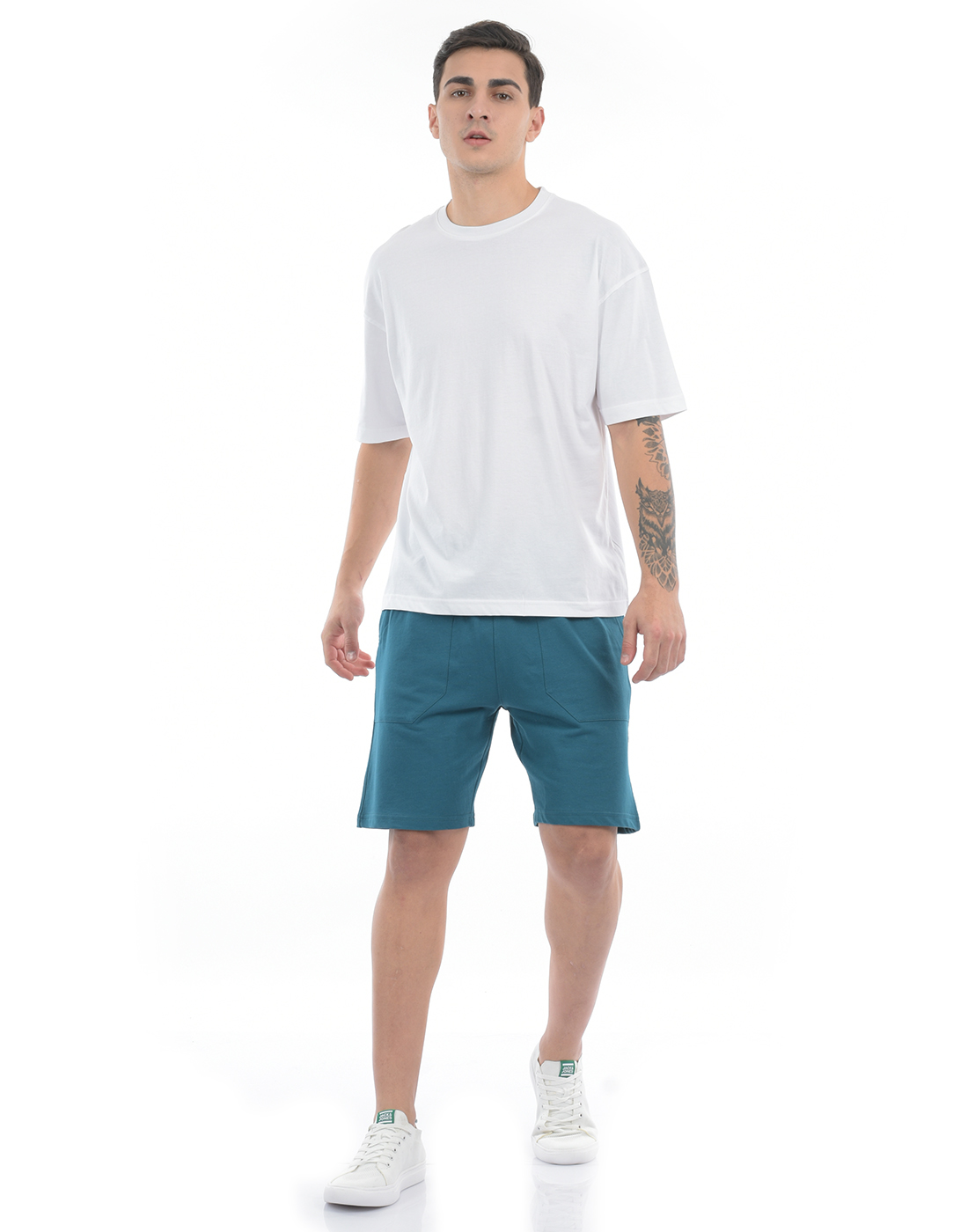 Oneway Unisex Solid White T-Shirt