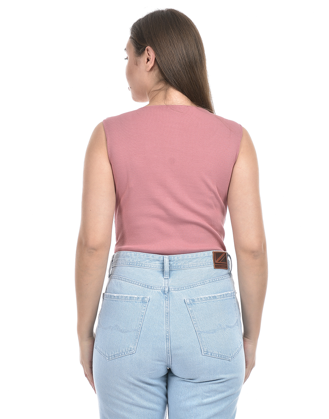 Oneway Women Solid Pink Bodysuit