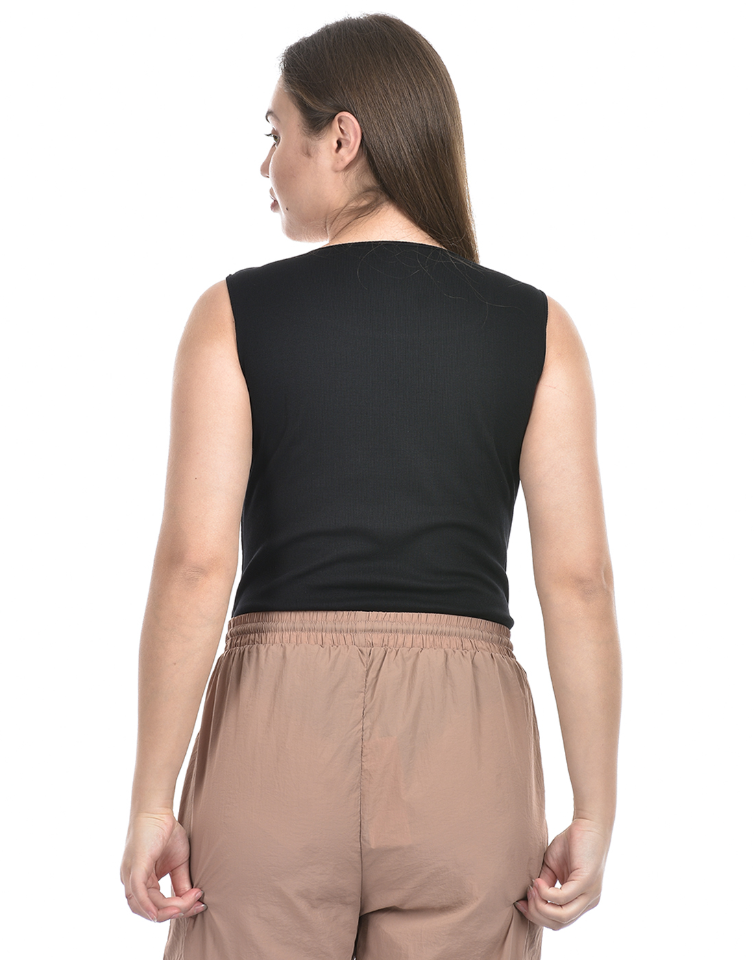 Oneway Women Solid Black Bodysuit