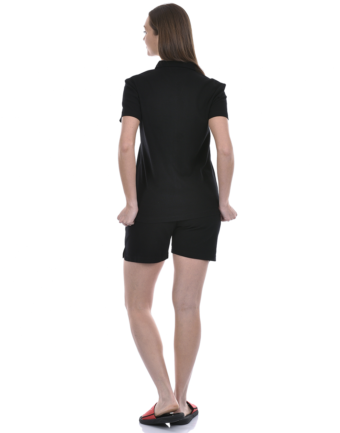 Oneway Women Solid Black Co-Ord Set