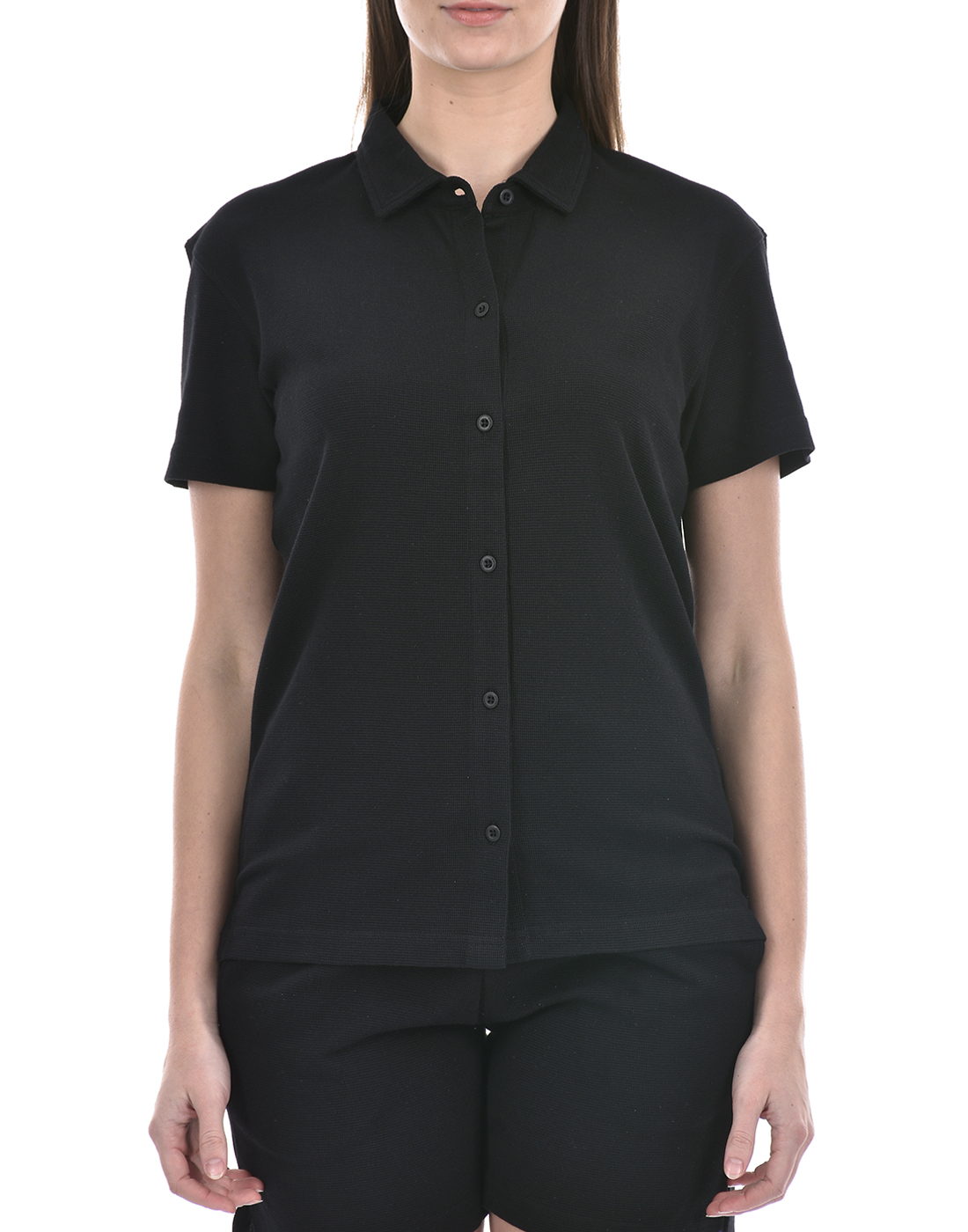 Oneway Women Solid Black Co-Ord Set