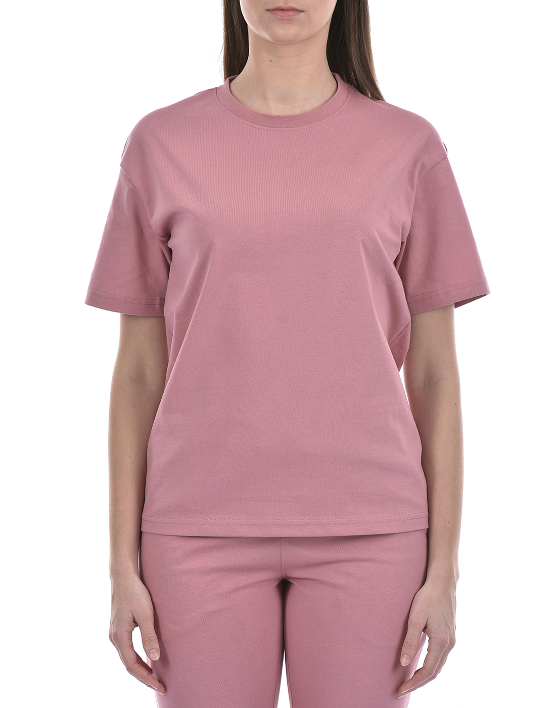 Oneway Women Solid Pink Night Suit