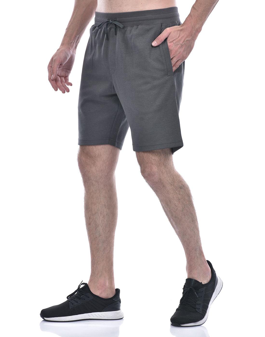 Oneway Men Solid Grey Shorts