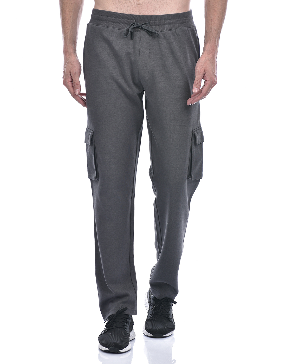 Oneway Men Solid Grey Track Pants