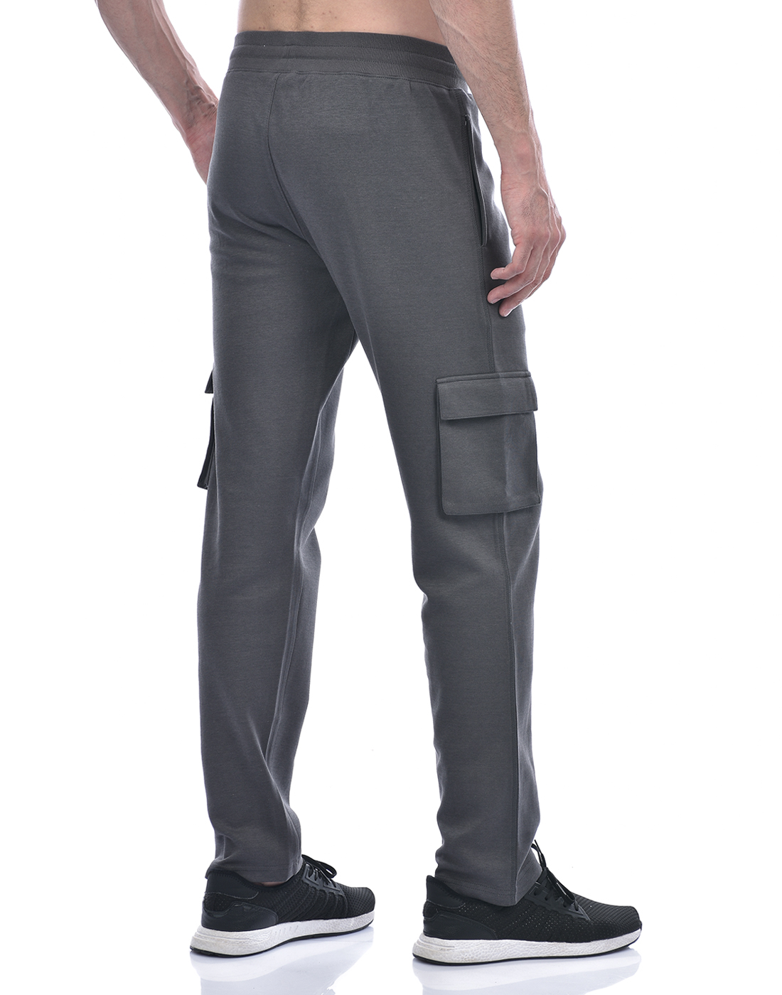 Oneway Men Solid Grey Track Pants