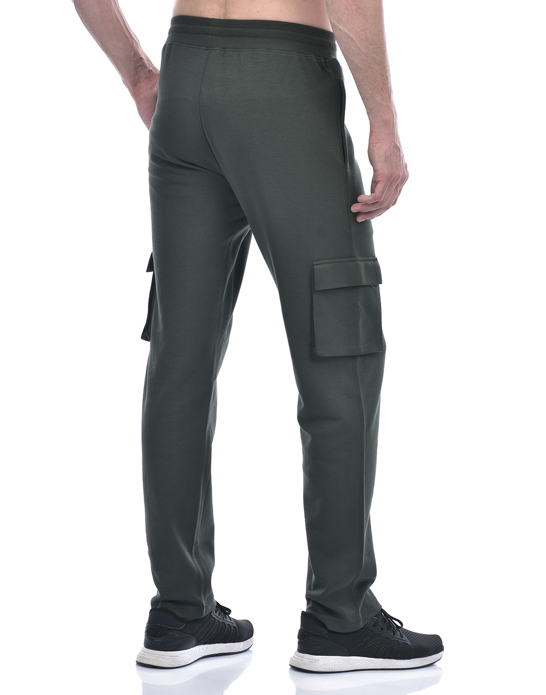 Oneway Men Solid Olive Track Pants