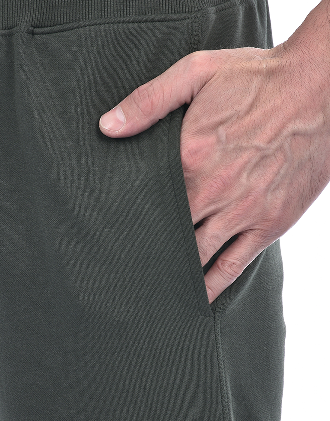 Oneway Men Solid Olive Track Pants