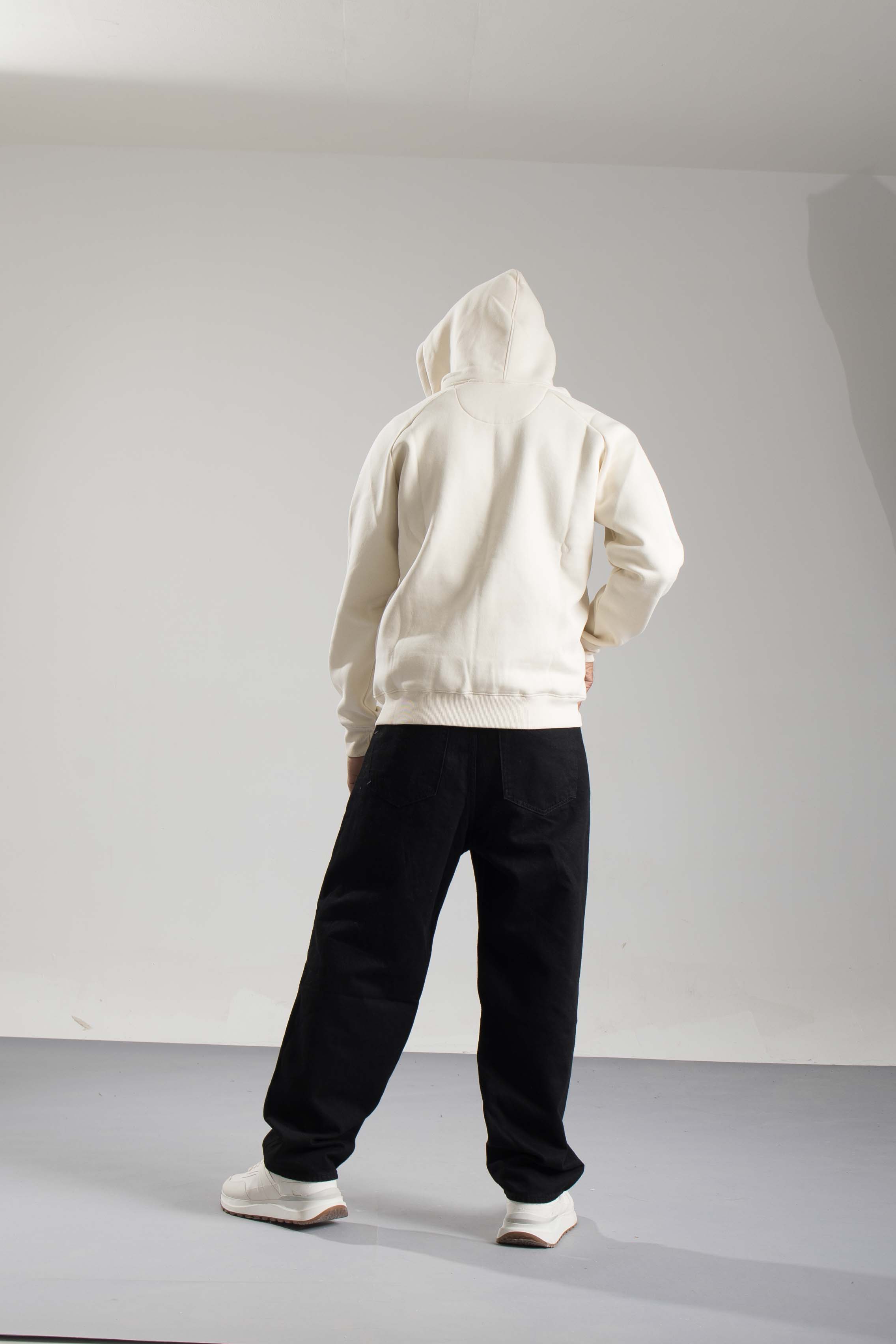 Oneway Men Solid Off White Jacket