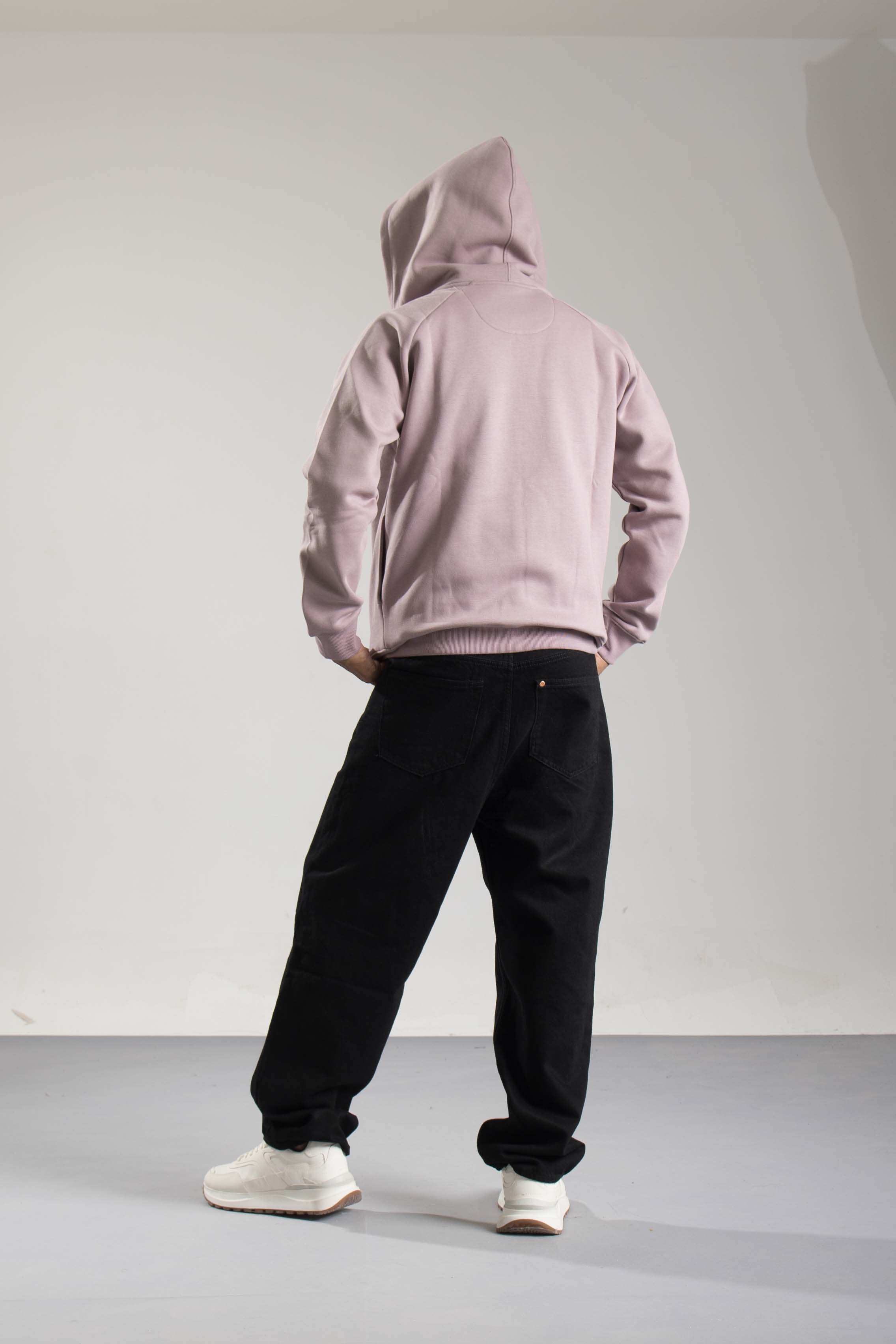 Oneway Men Solid Purple Jacket