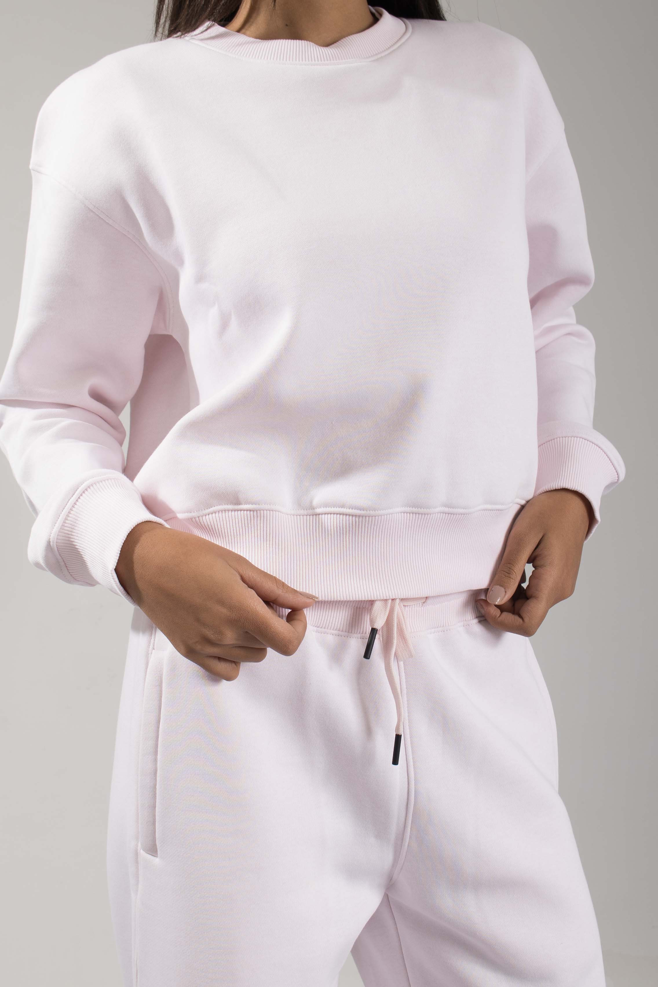 Oneway Women Solid Pink Track Suit