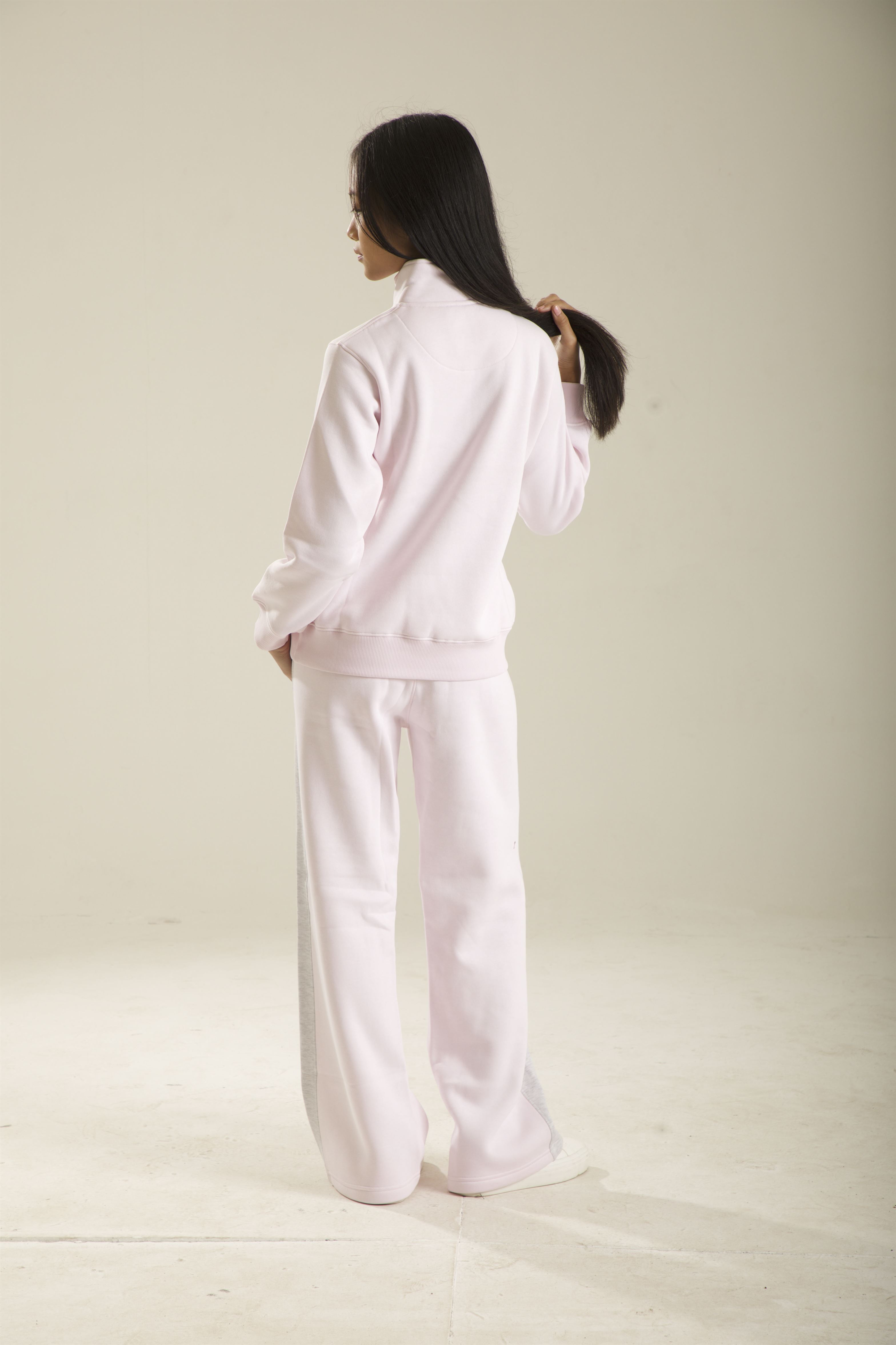 Oneway Women Color Block Pink Co-Ord Set