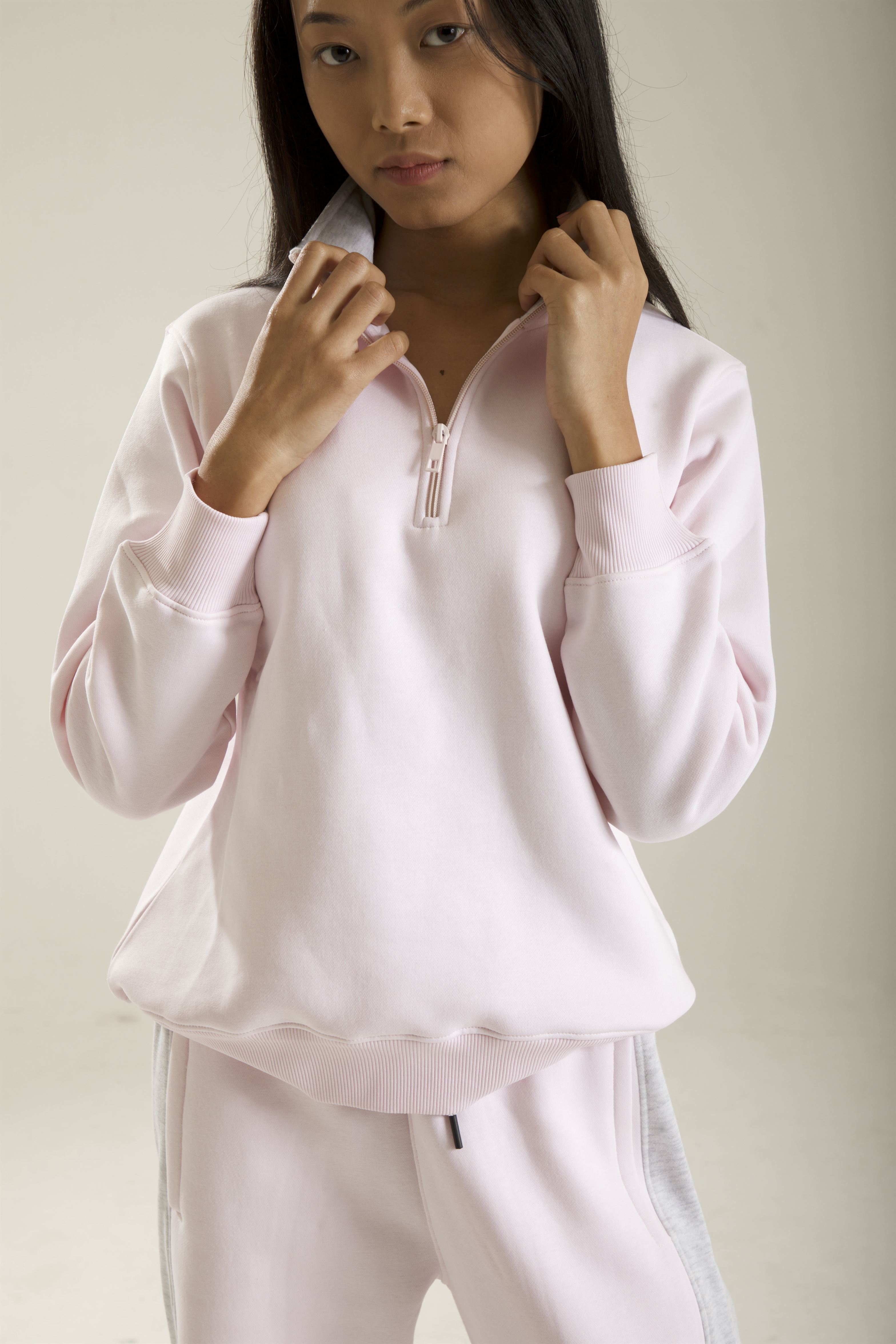 Oneway Women Color Block Pink Co-Ord Set