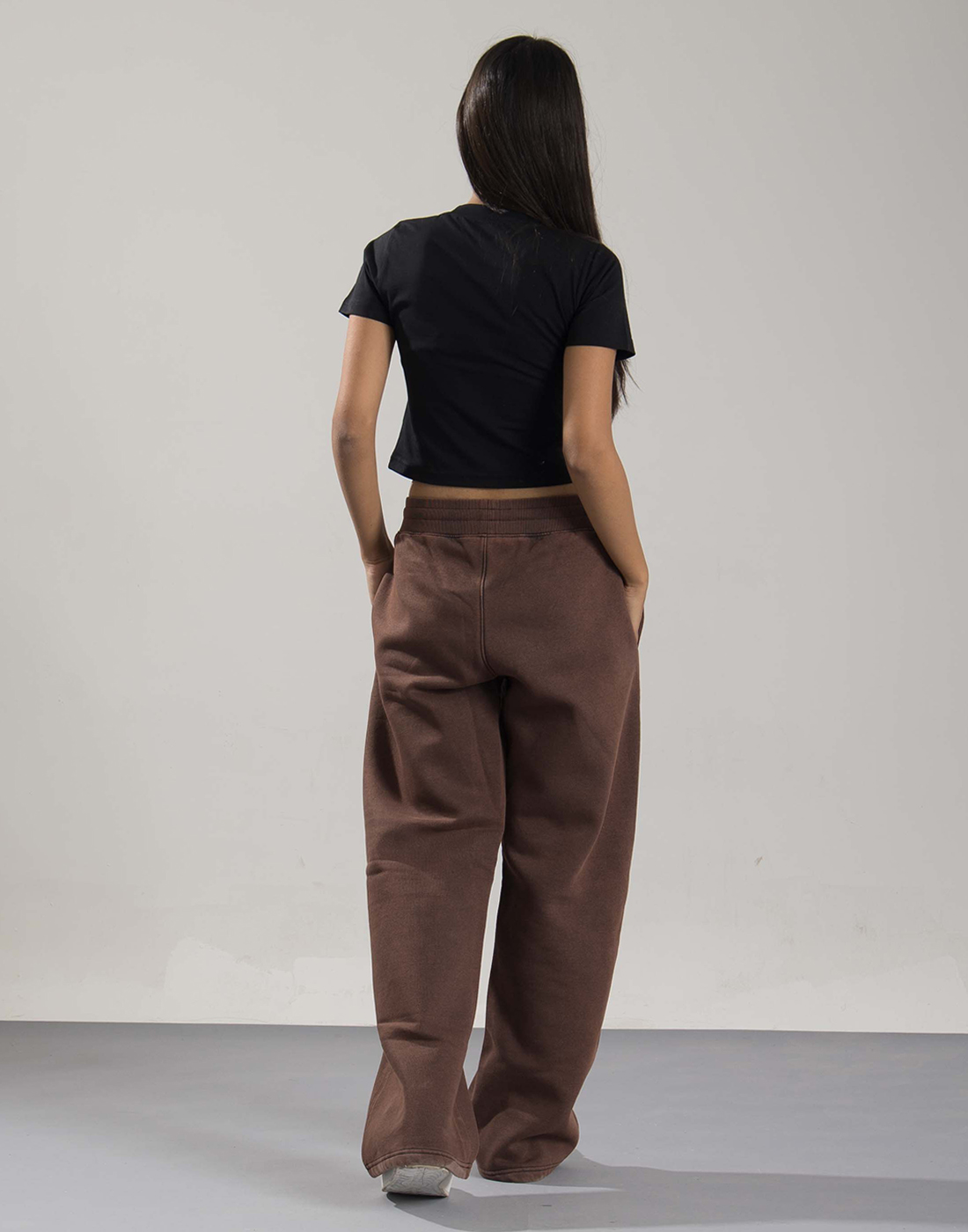 Oneway Women Solid Brown Track Pants