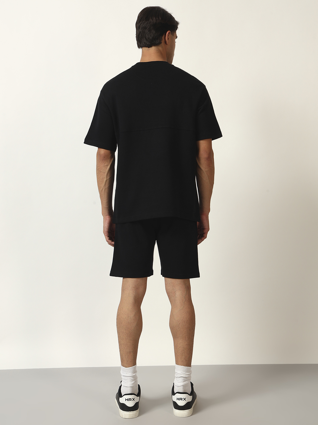 Oneway Men's Solid Loose Fit Co-Ord Set