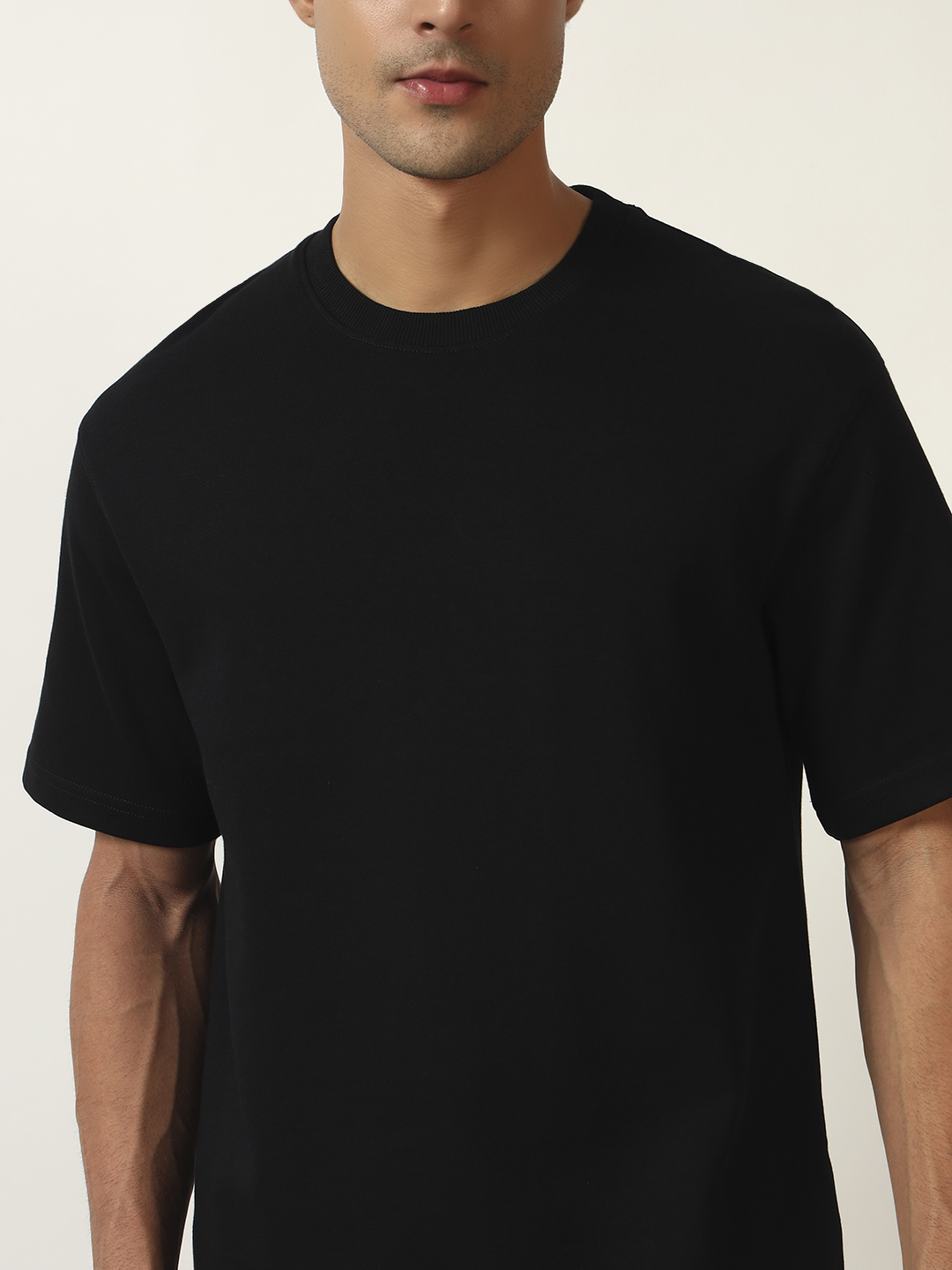 Oneway Men's Solid Loose Fit Co-Ord Set