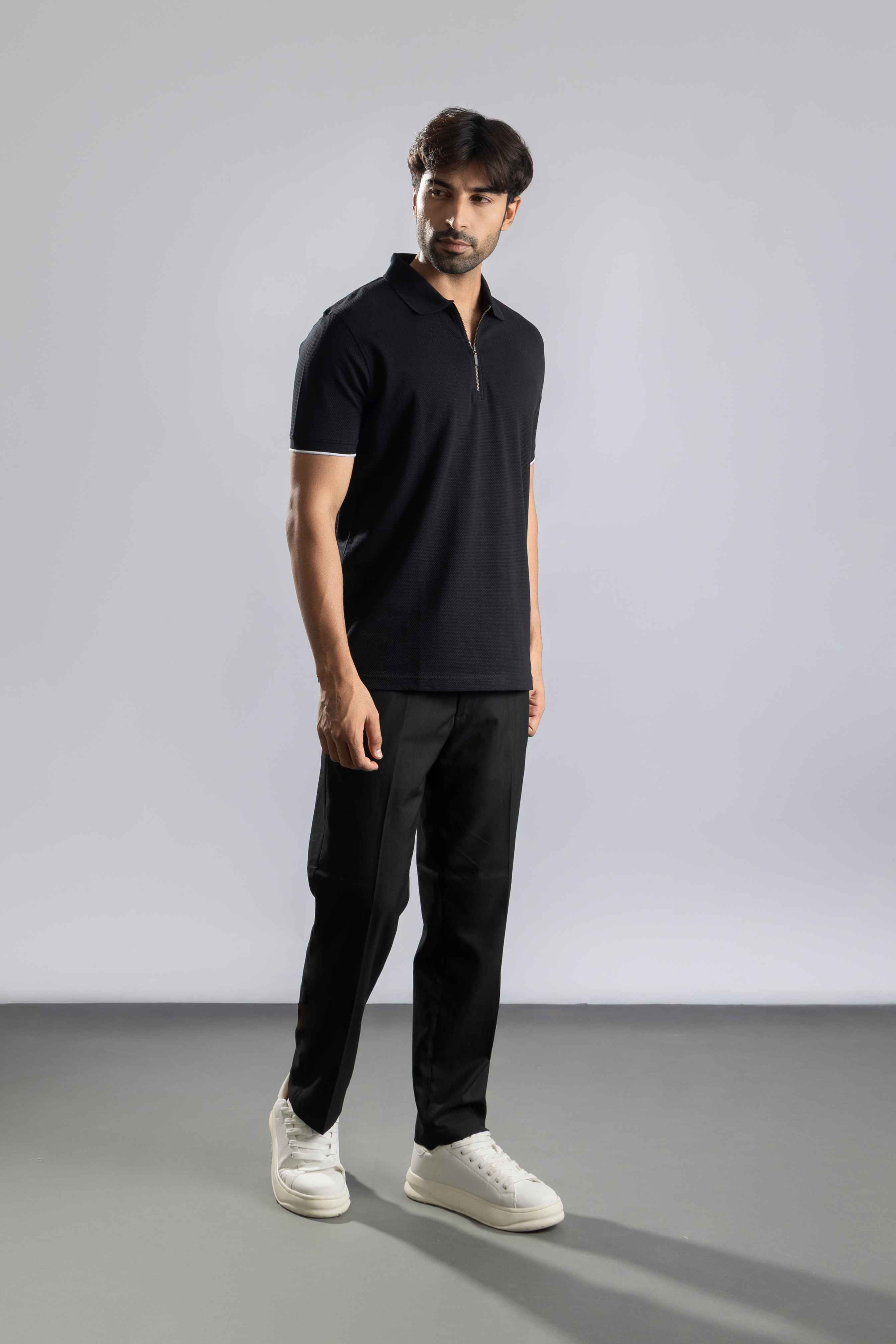 Oneway Men's Solid Regular T-shirt