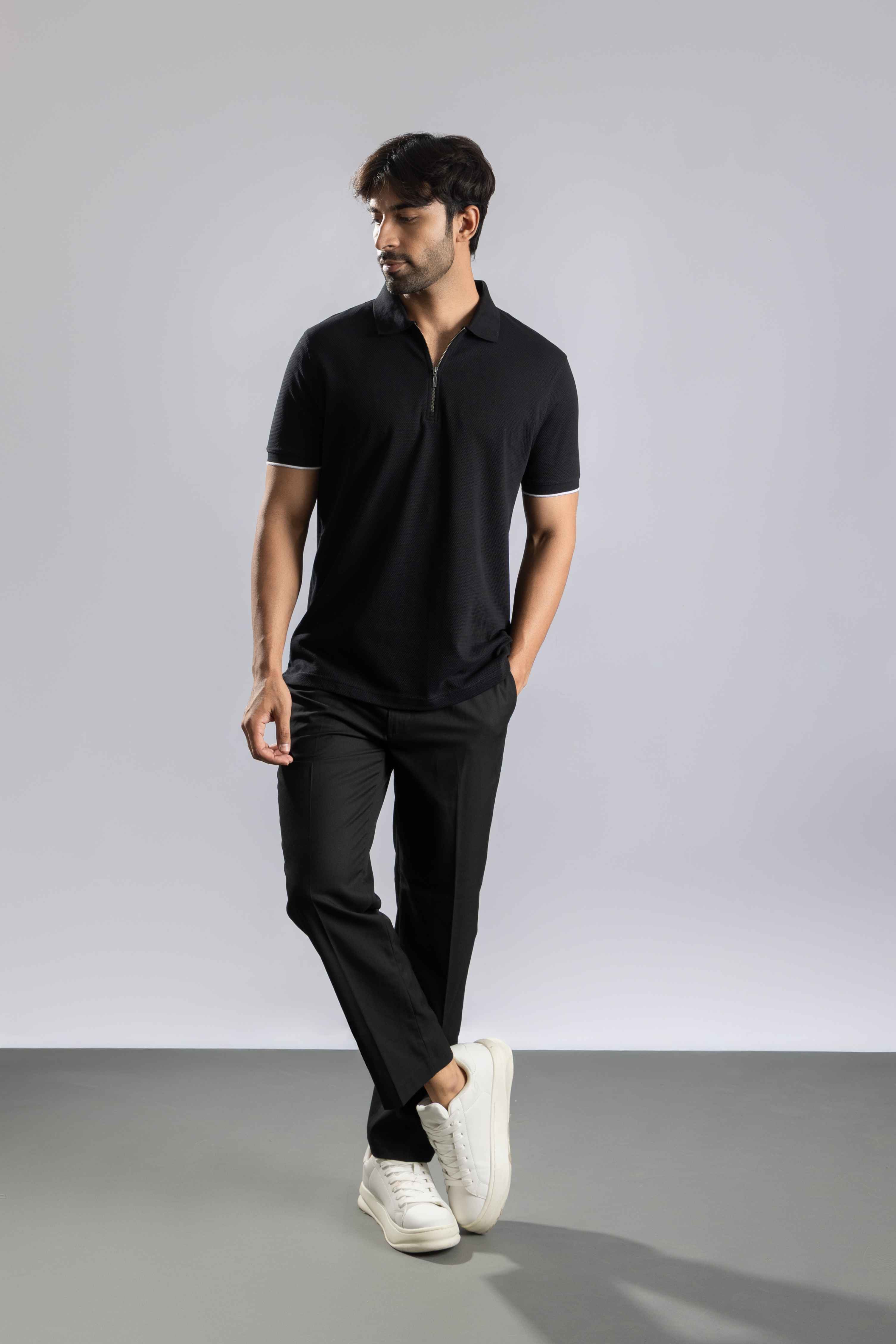 Oneway Men's Solid Regular T-shirt