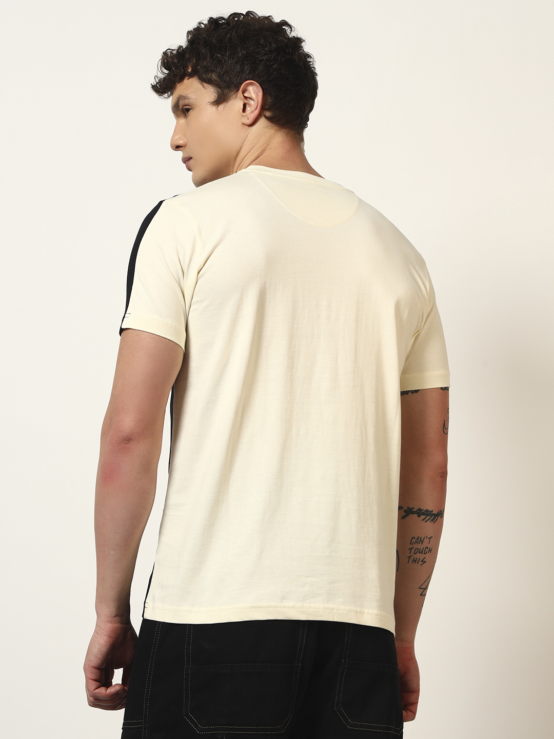 Oneway Women Tribal Print Yellow Tshirt