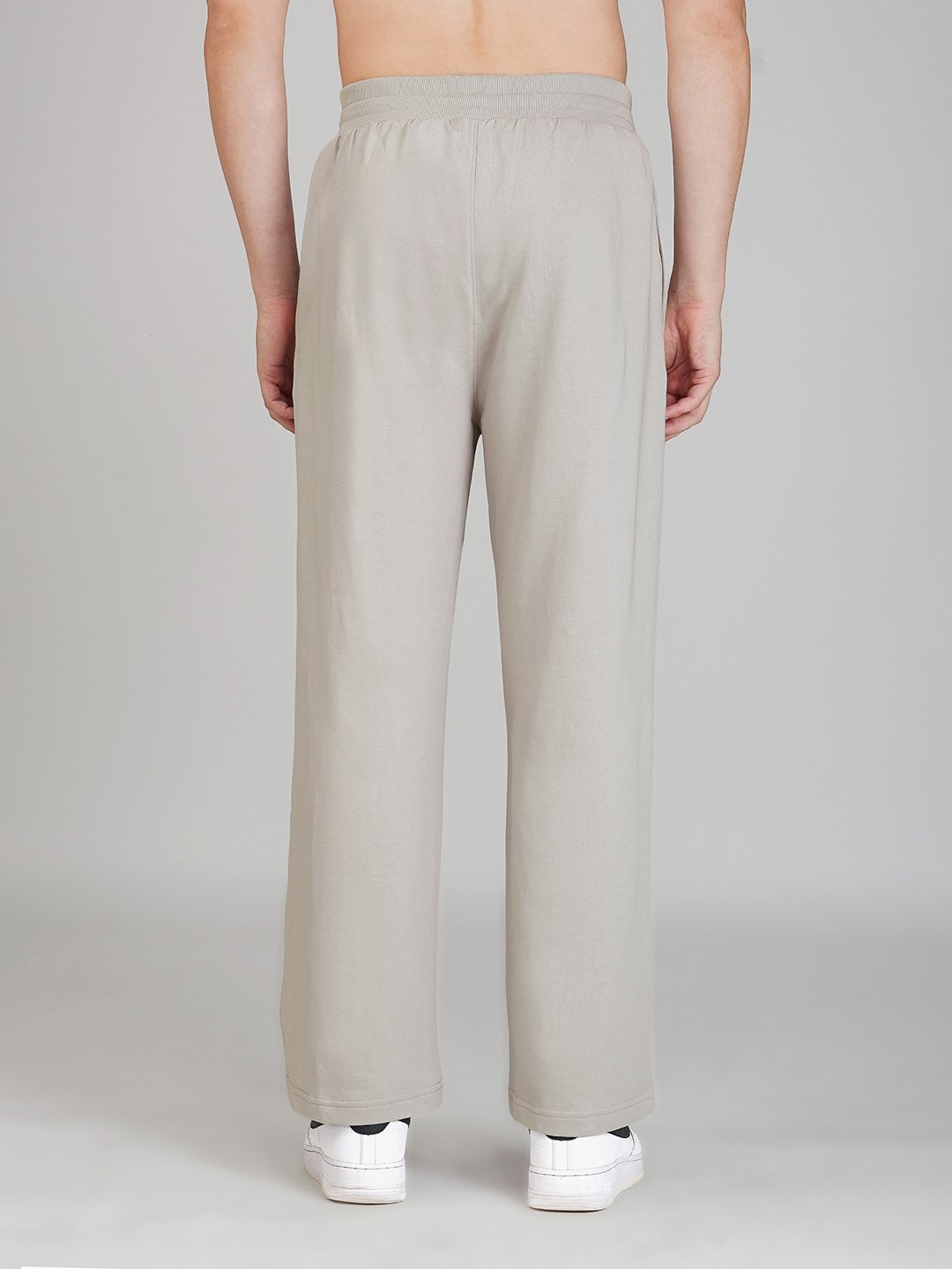 Oneway Men Solid Grey Trousers