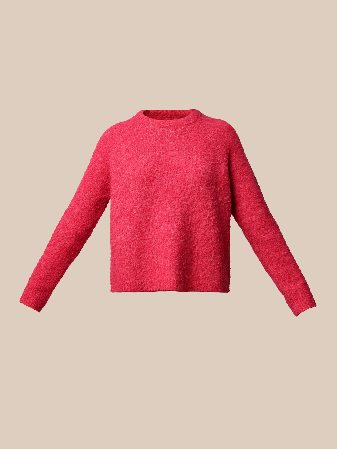 ONLY Women Textured Pink Sweater
