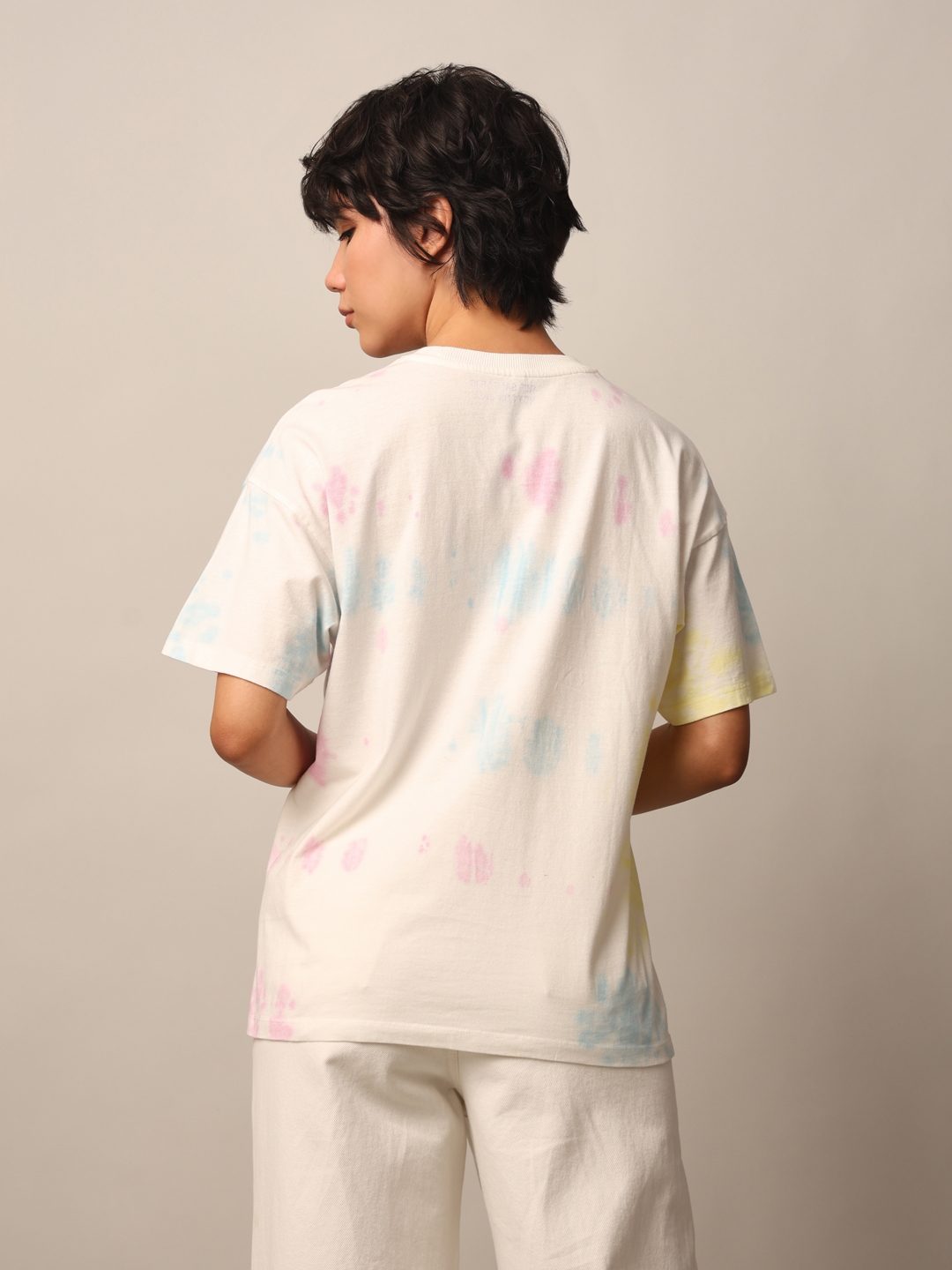 ONLY Women Printed White T-shirt