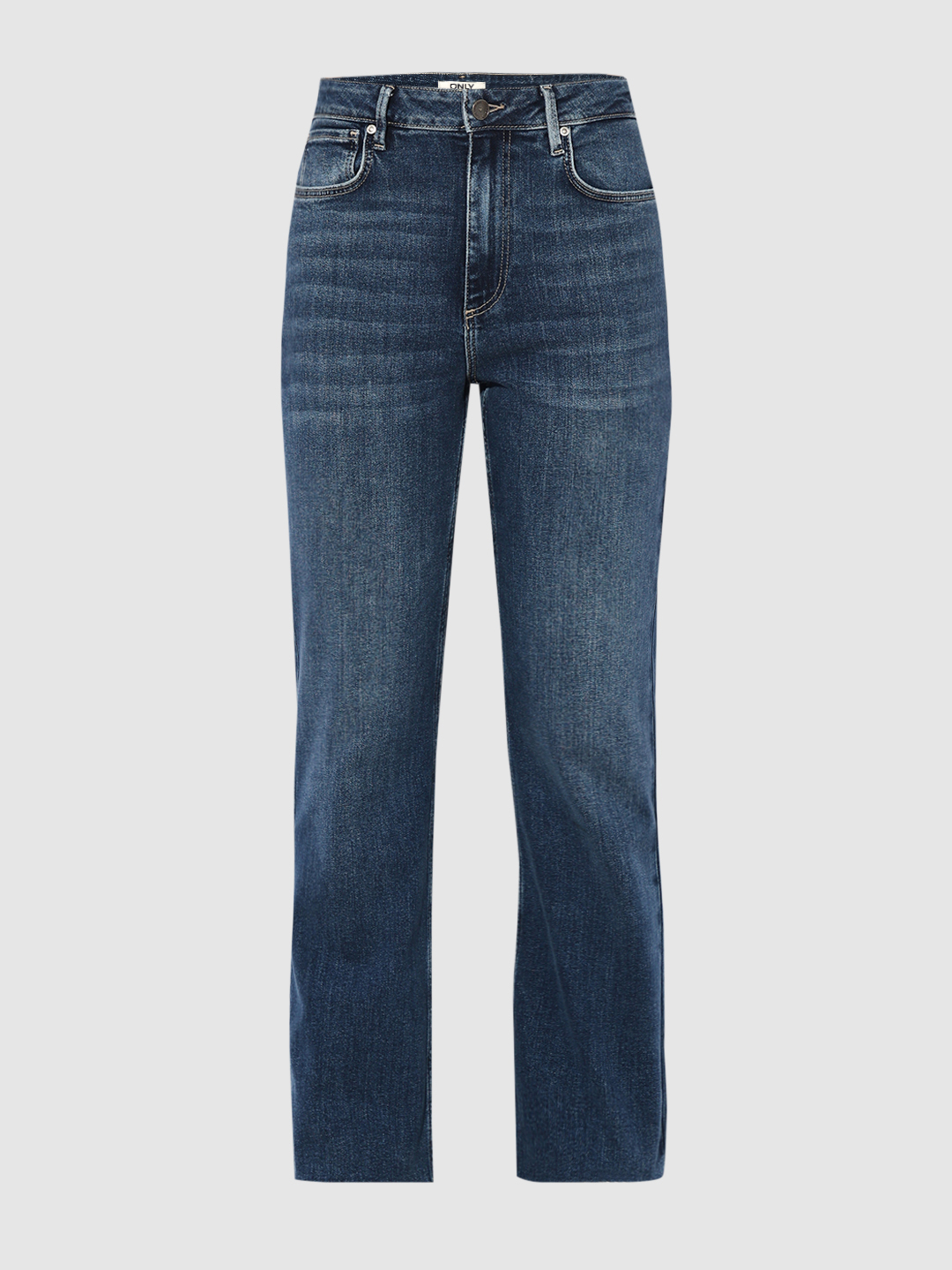 ONLY Women Washed Blue Jeans