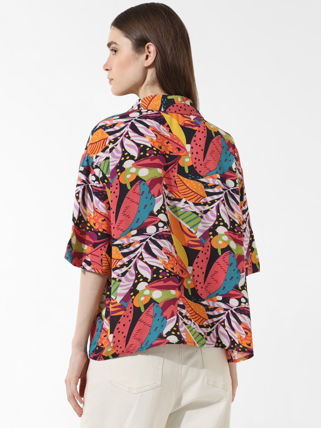ONLY Women Printed Multicolor Shirt