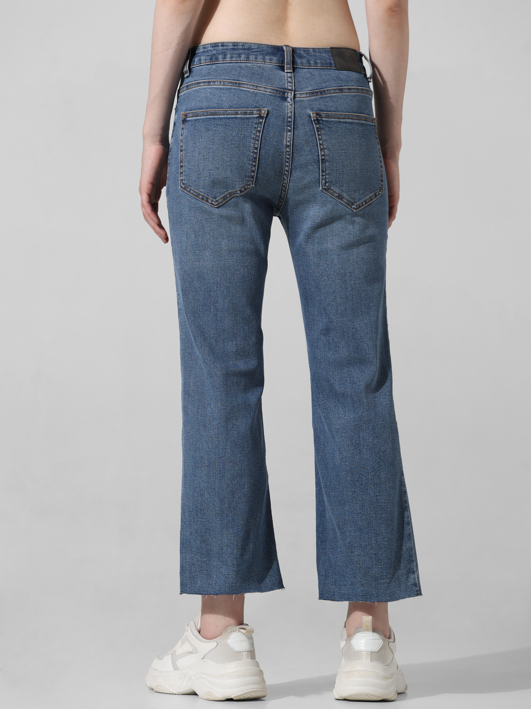ONLY Women Washed Blue Jeans