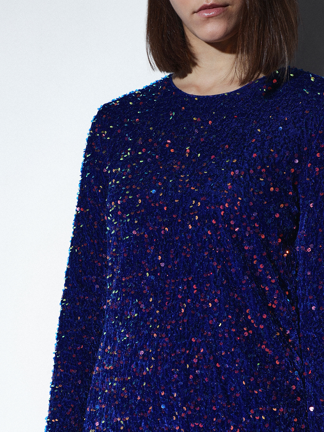 ONLY Women Sequins Blue Dresses