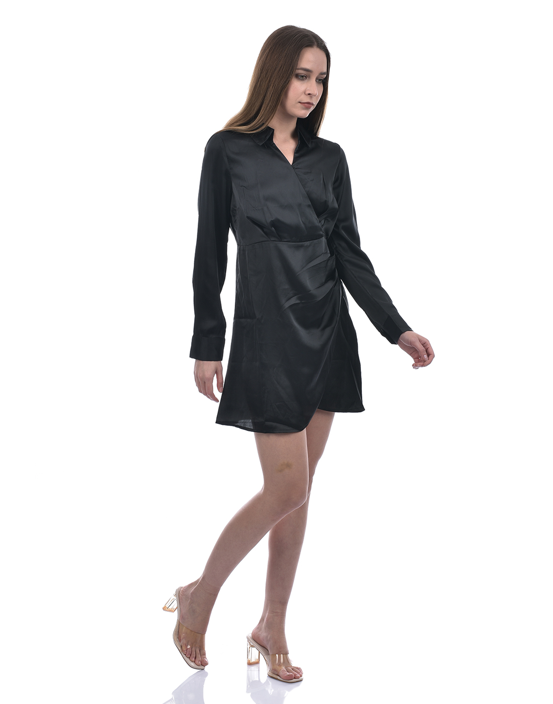 ONLY Women Solid Black Dresses