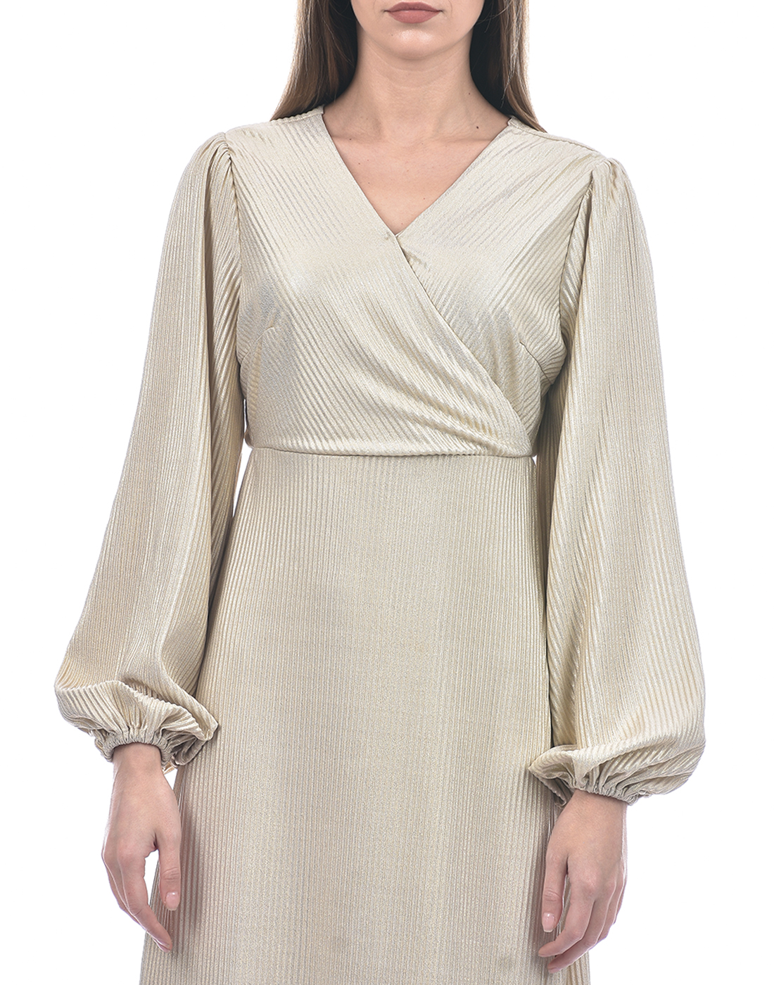 ONLY Women Textured Beige Dresses