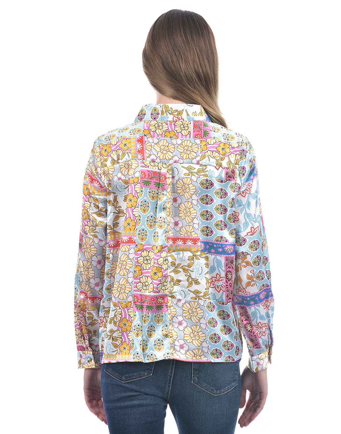 ONLY Women Floral Print Multicolor Shirt