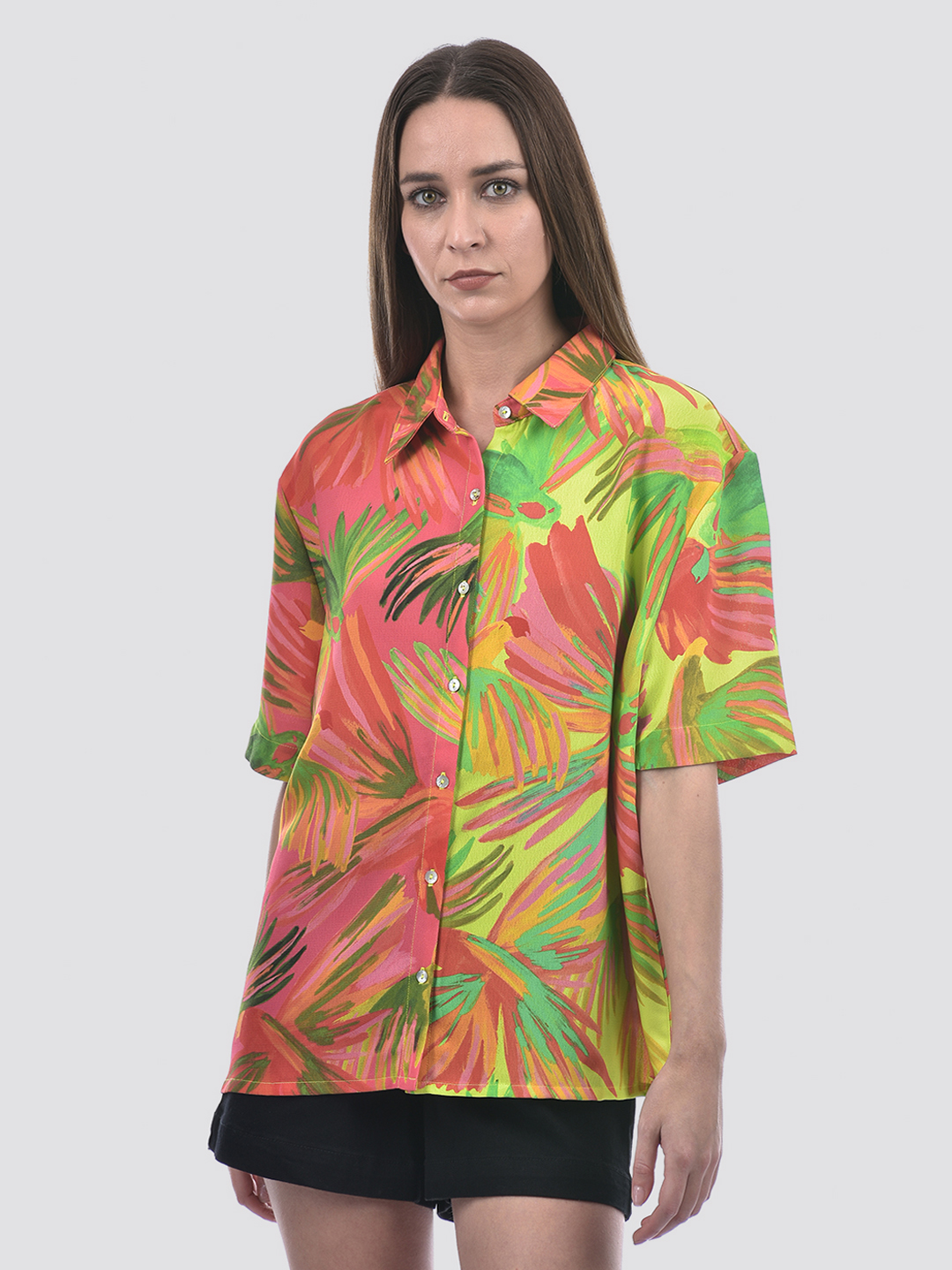 ONLY Women Printed Multicolor Shirt