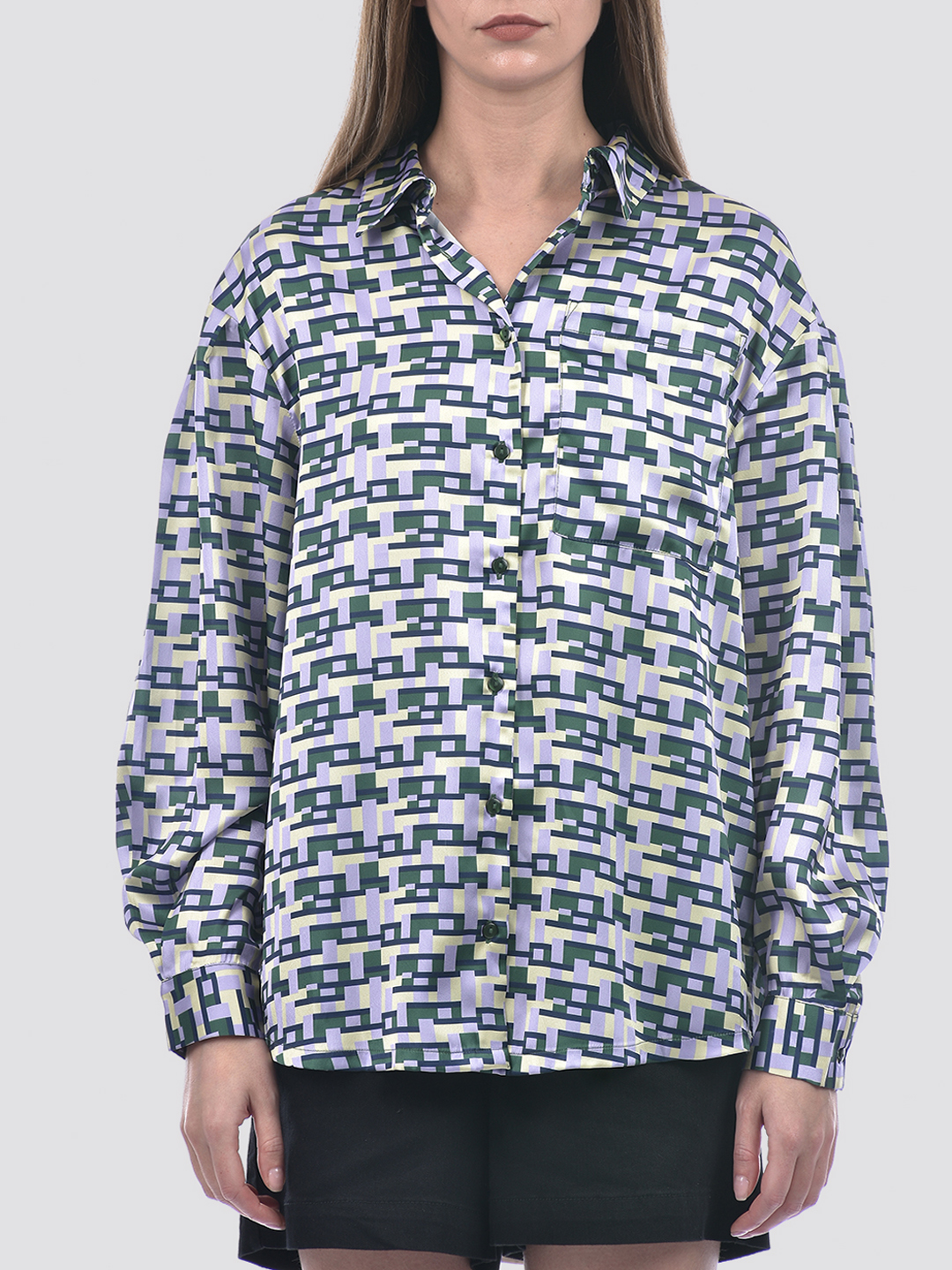 ONLY Women Printed Multicolor Shirt
